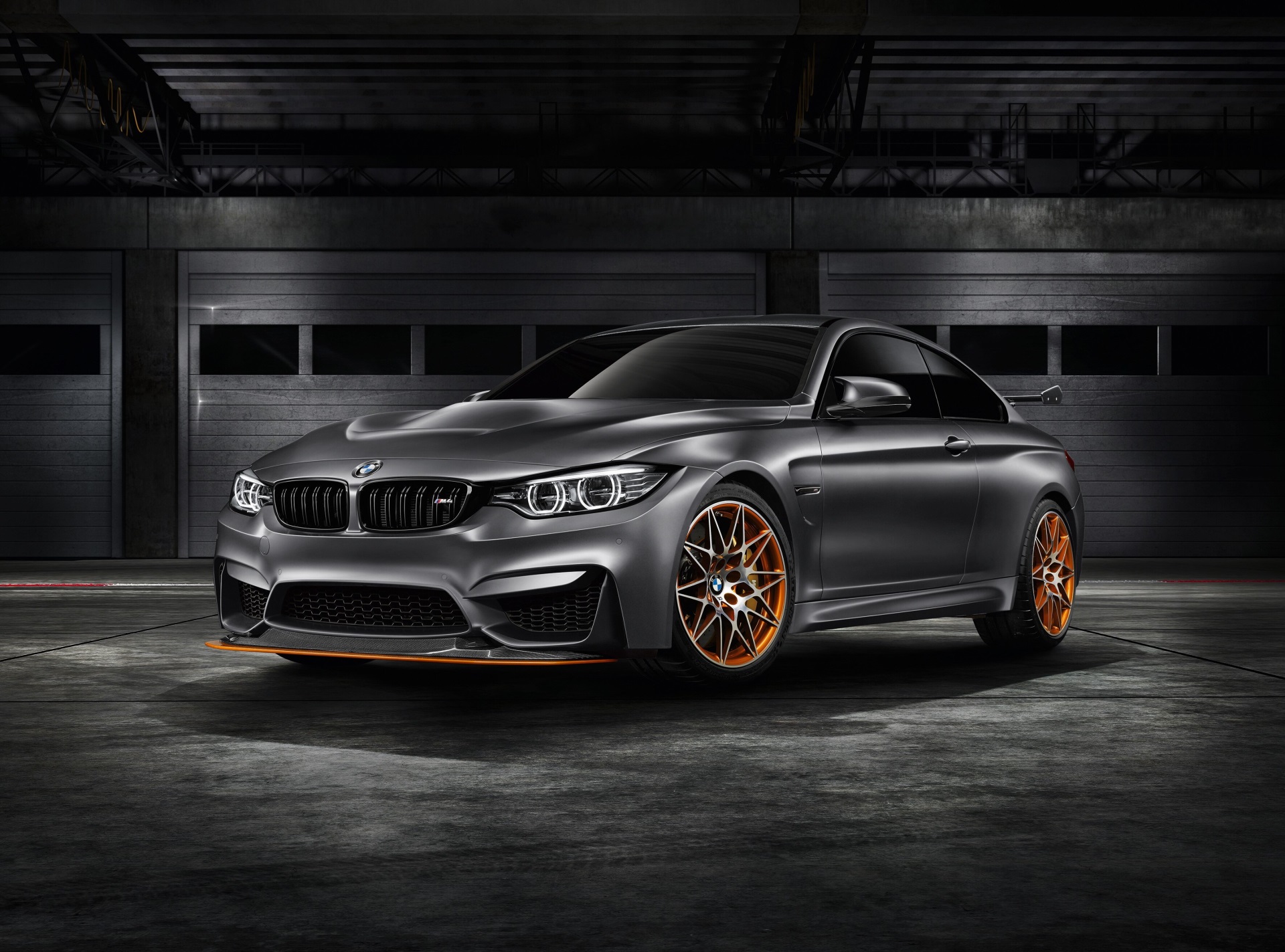 BMW M4 GTS Coupe in Garage HD Wallpaper