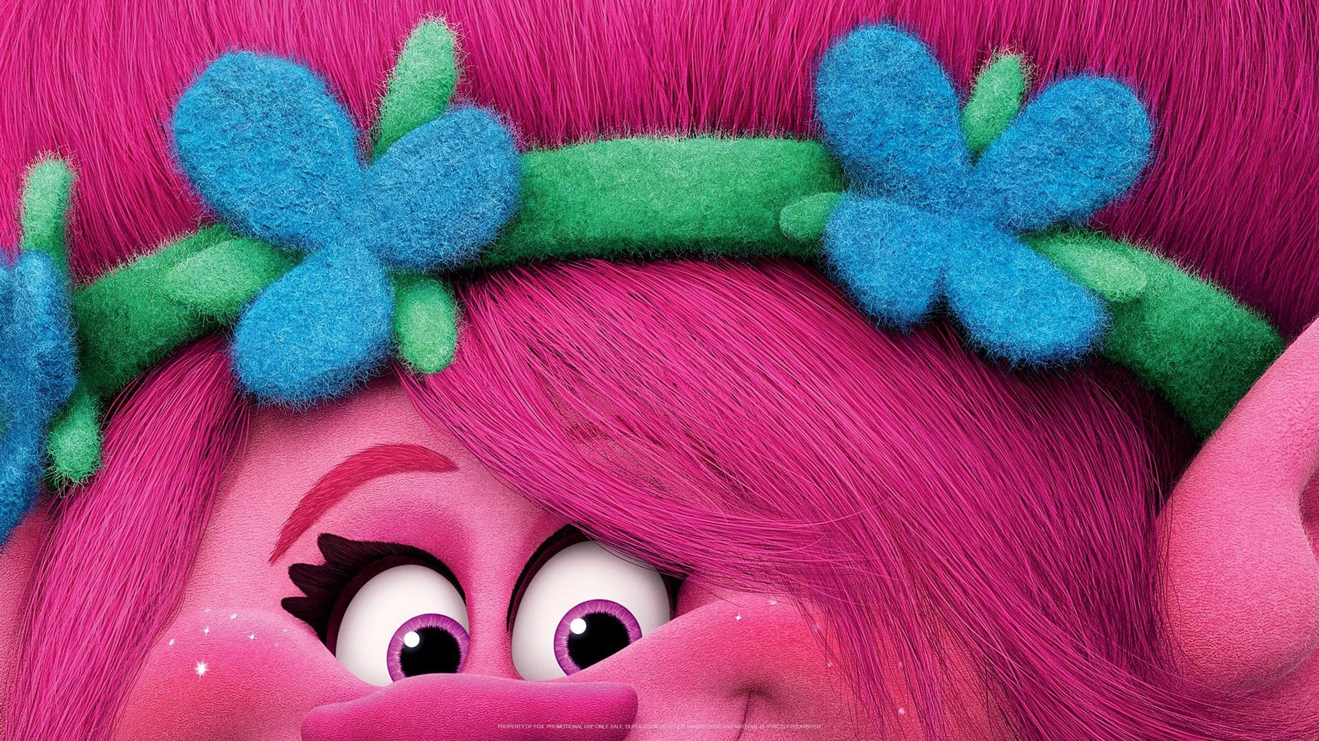 Poppy from Trolls HD Wallpaper