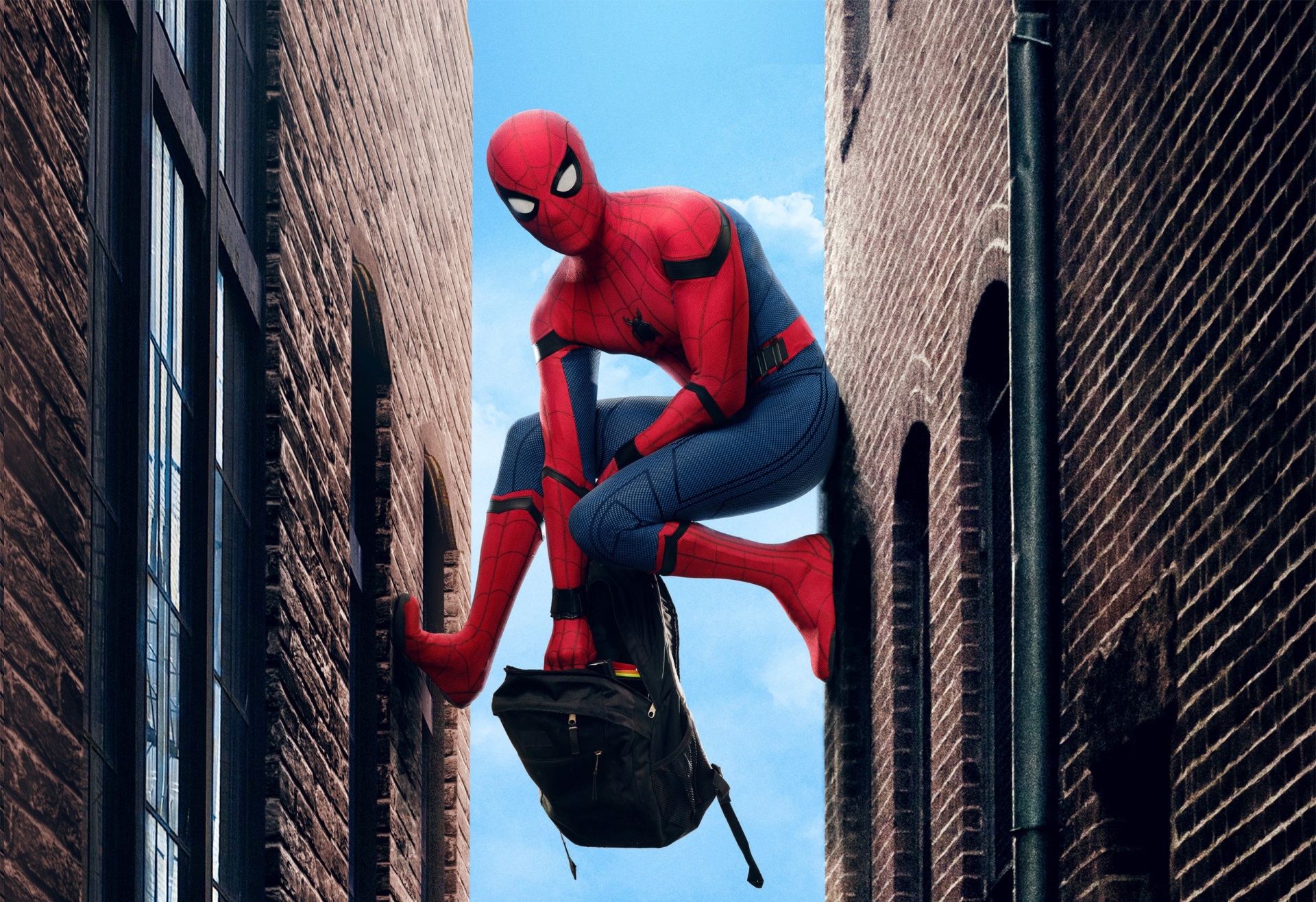 Spider-Man from Spider-Man: Homecoming HD Wallpaper