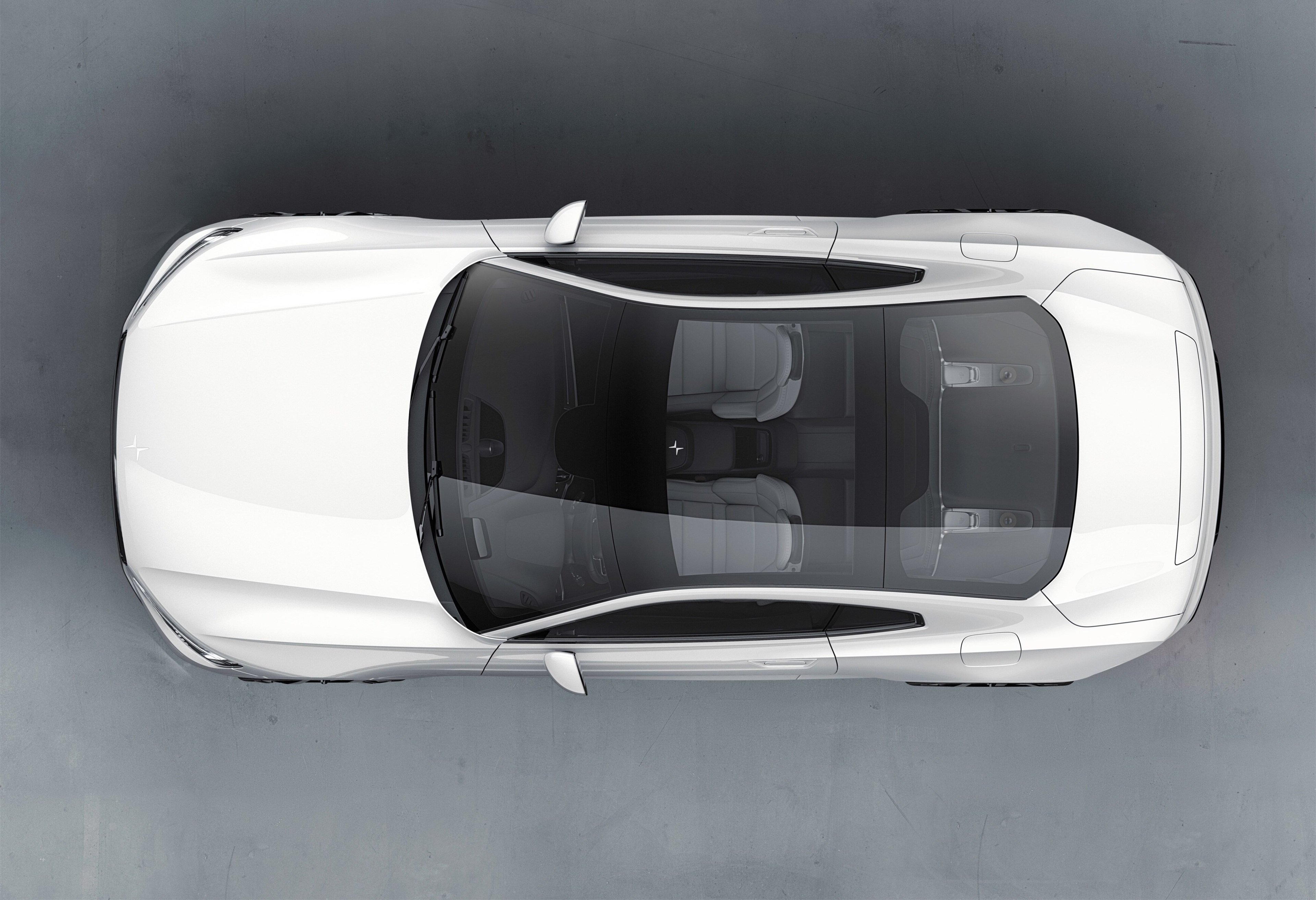 Polestar 1 car from a top view HD Wallpaper