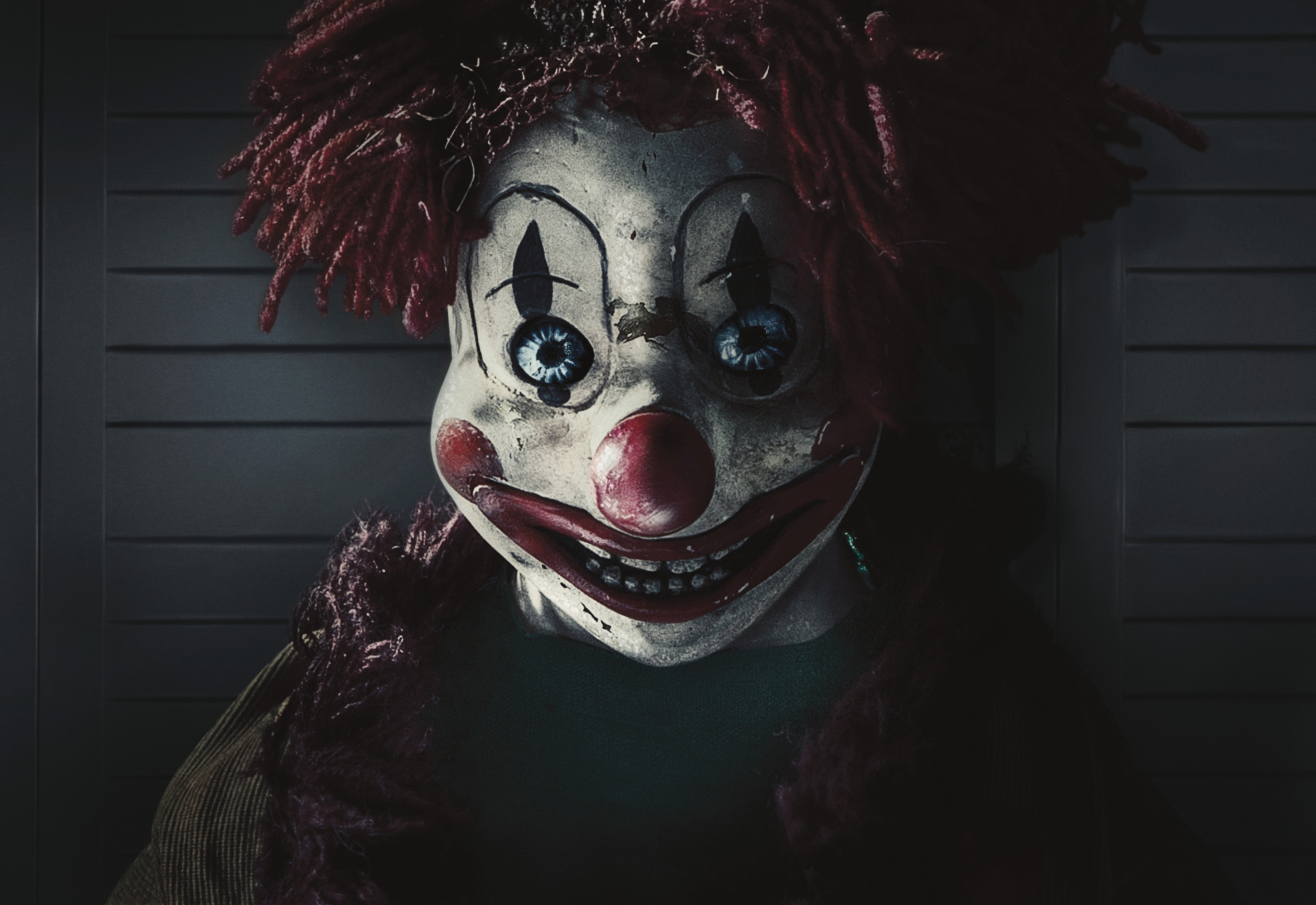 Scary clown doll from Poltergeist 4K HD Wallpaper