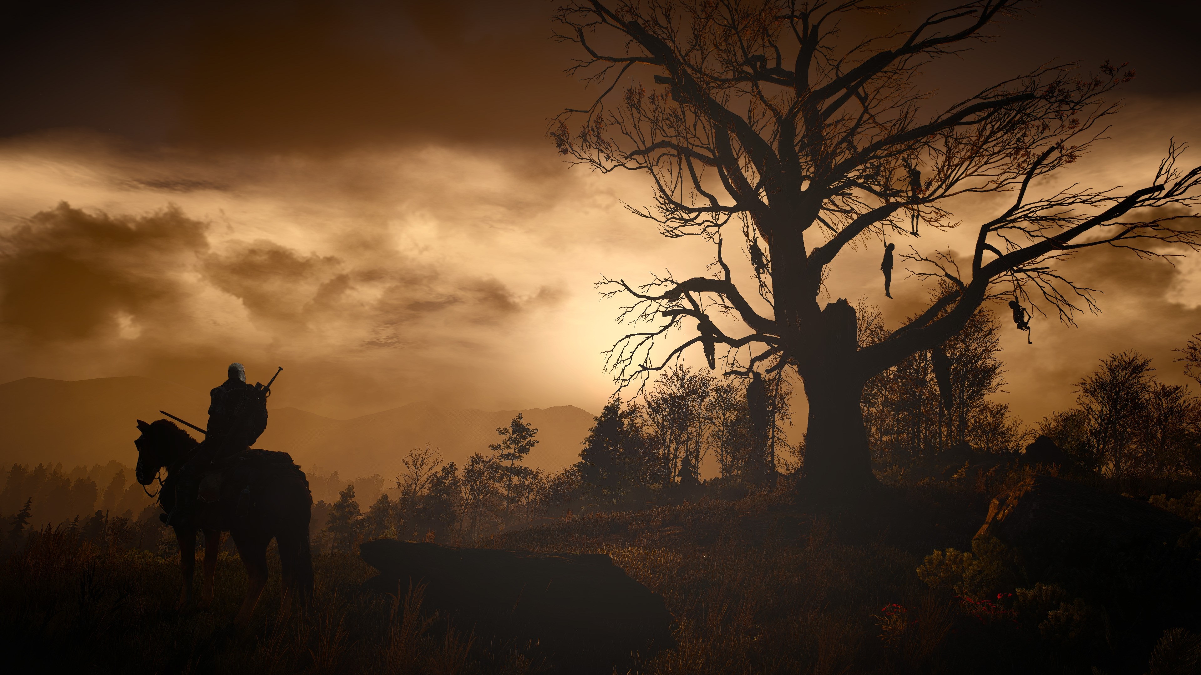 Geralt from The Witcher 3 4K HD Wallpaper