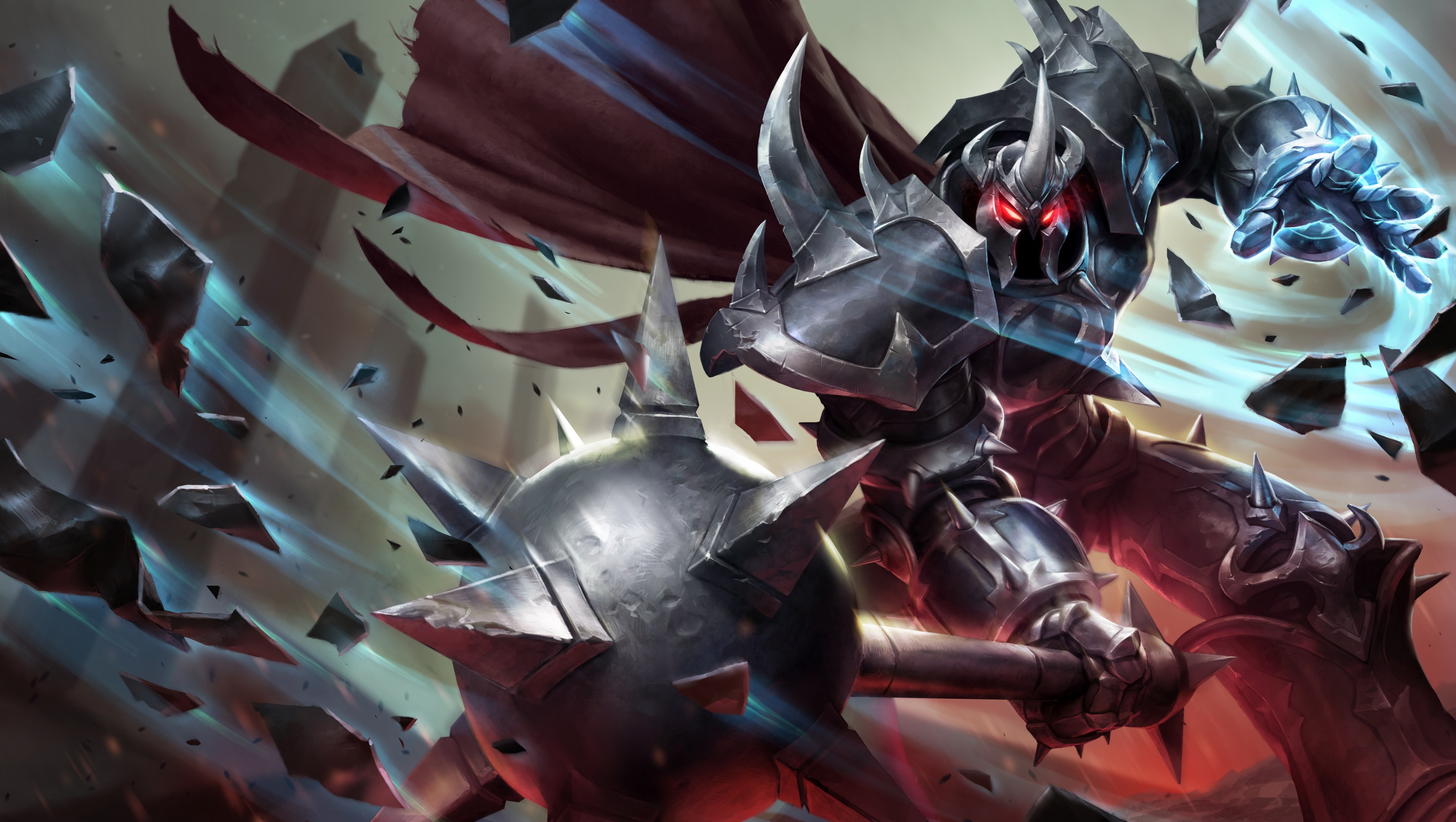 Mordekaiser from League of Legends 4K HD Wallpaper