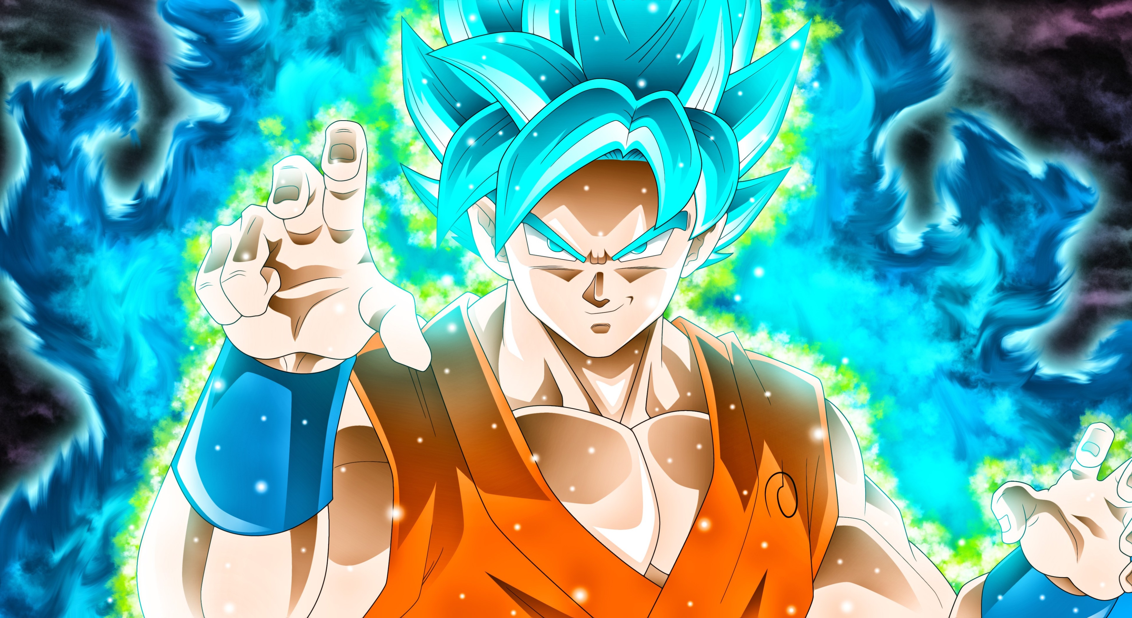 Goku from Dragon Ball Super in 4K HD Wallpaper