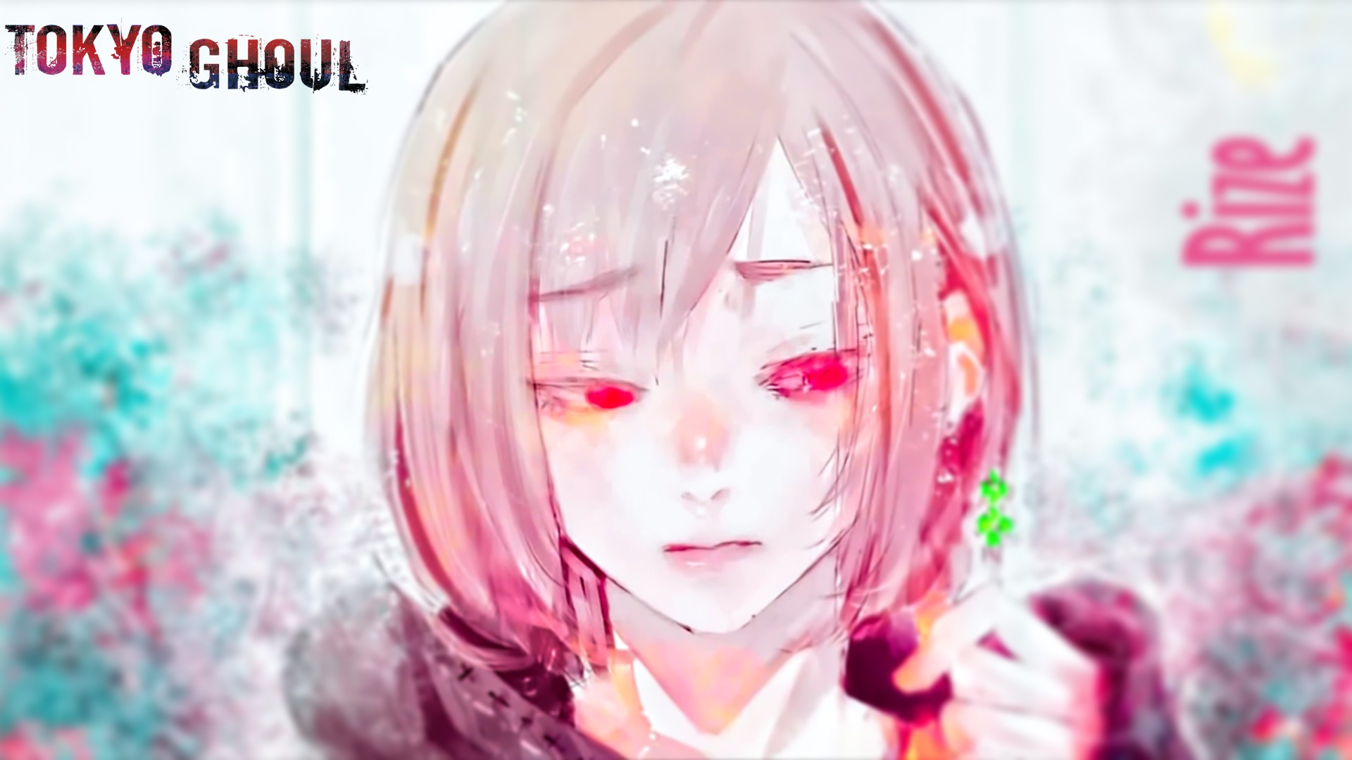 Rize Kamishiro from Tokyo Ghoul HD Wallpaper