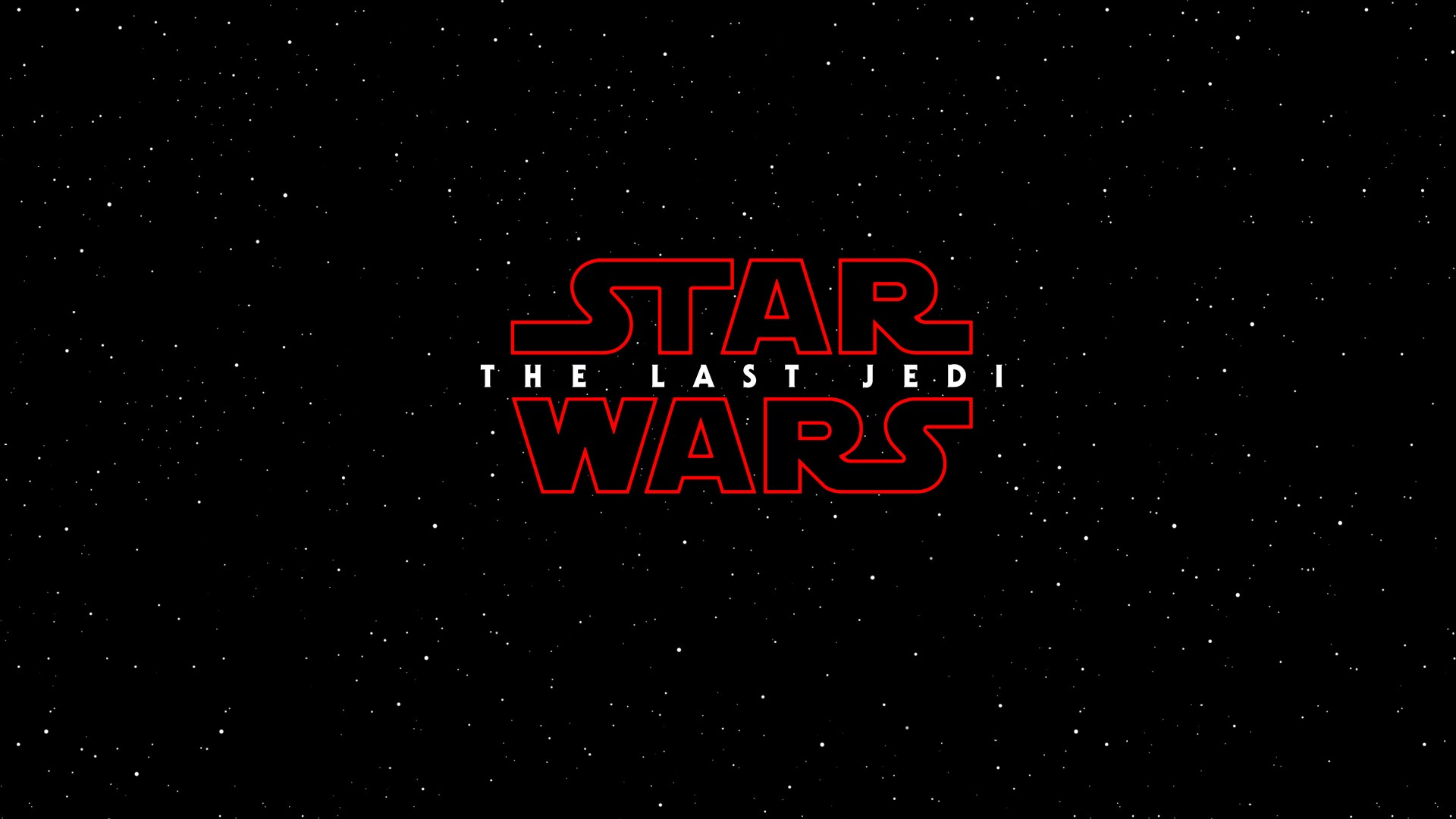 Star Wars The Last Jedi Logo HD Wallpaper