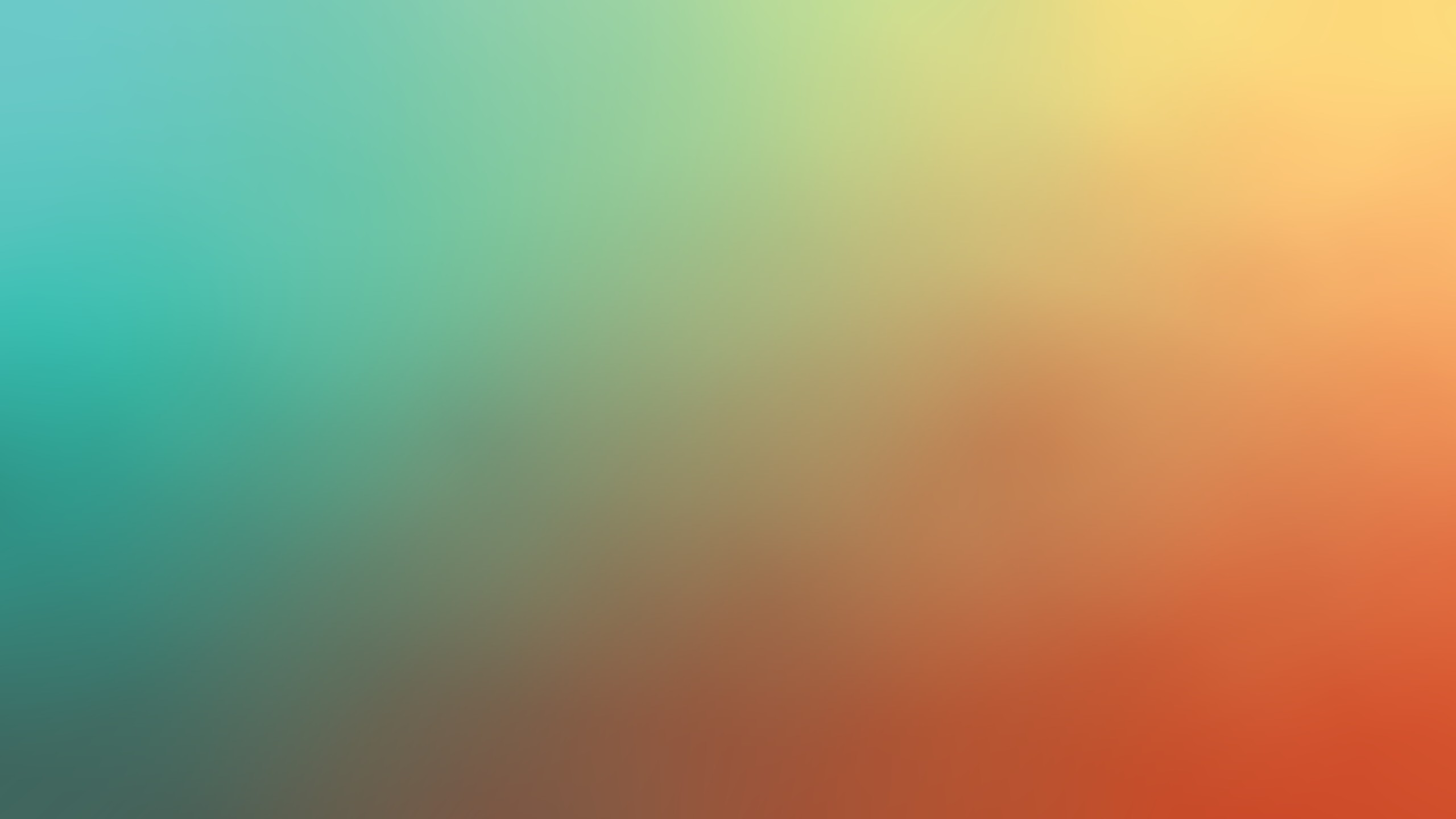 Cyan and orange gradient HD Wallpaper
