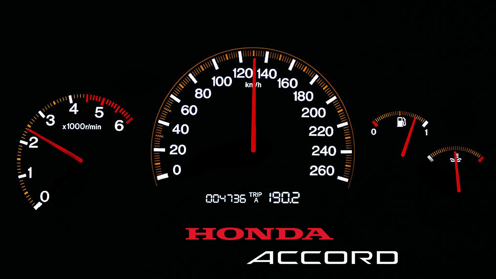 Honda Accord dashboard HD Wallpaper