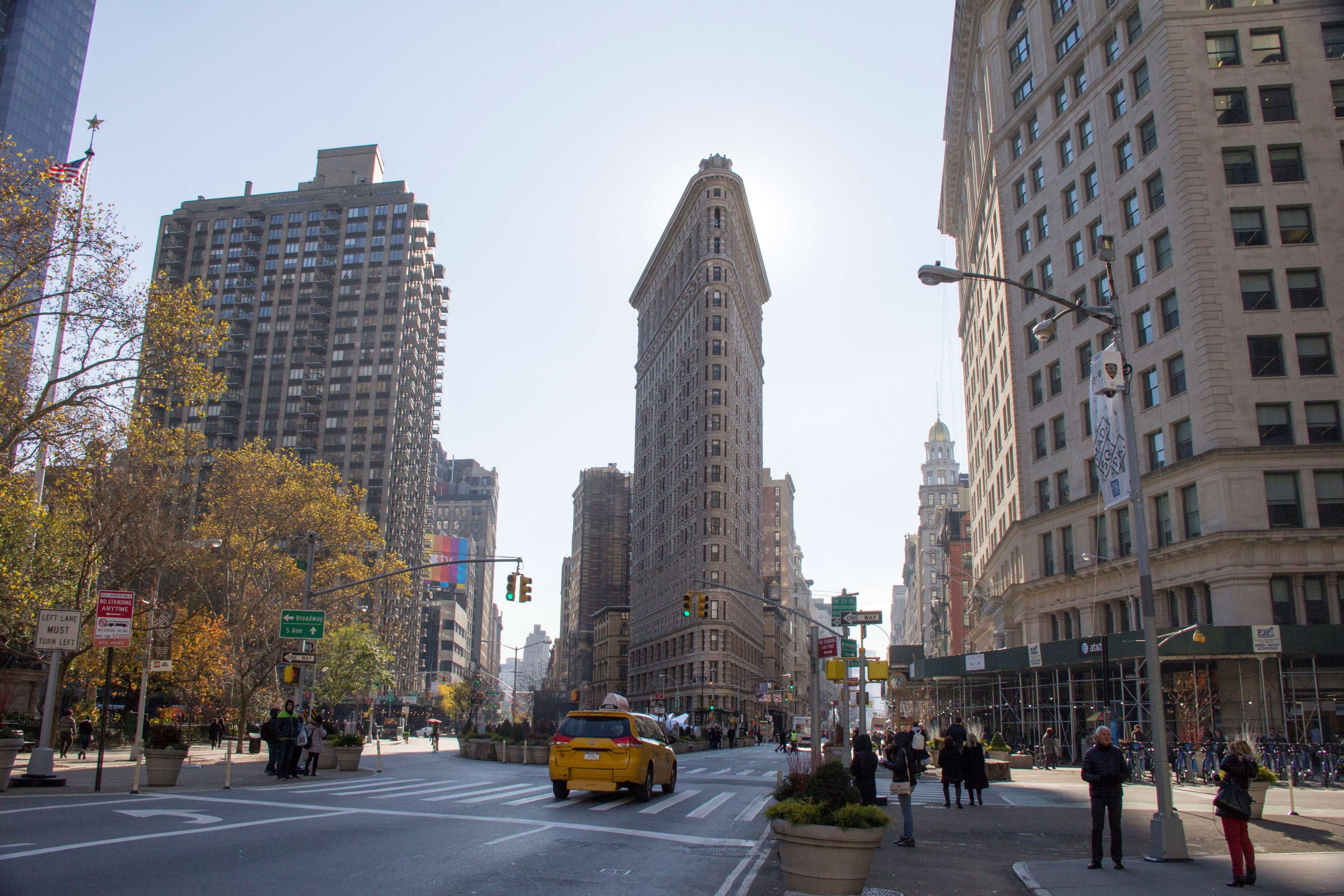 Flatiron Building, Manhattan, New York 4K HD Wallpaper