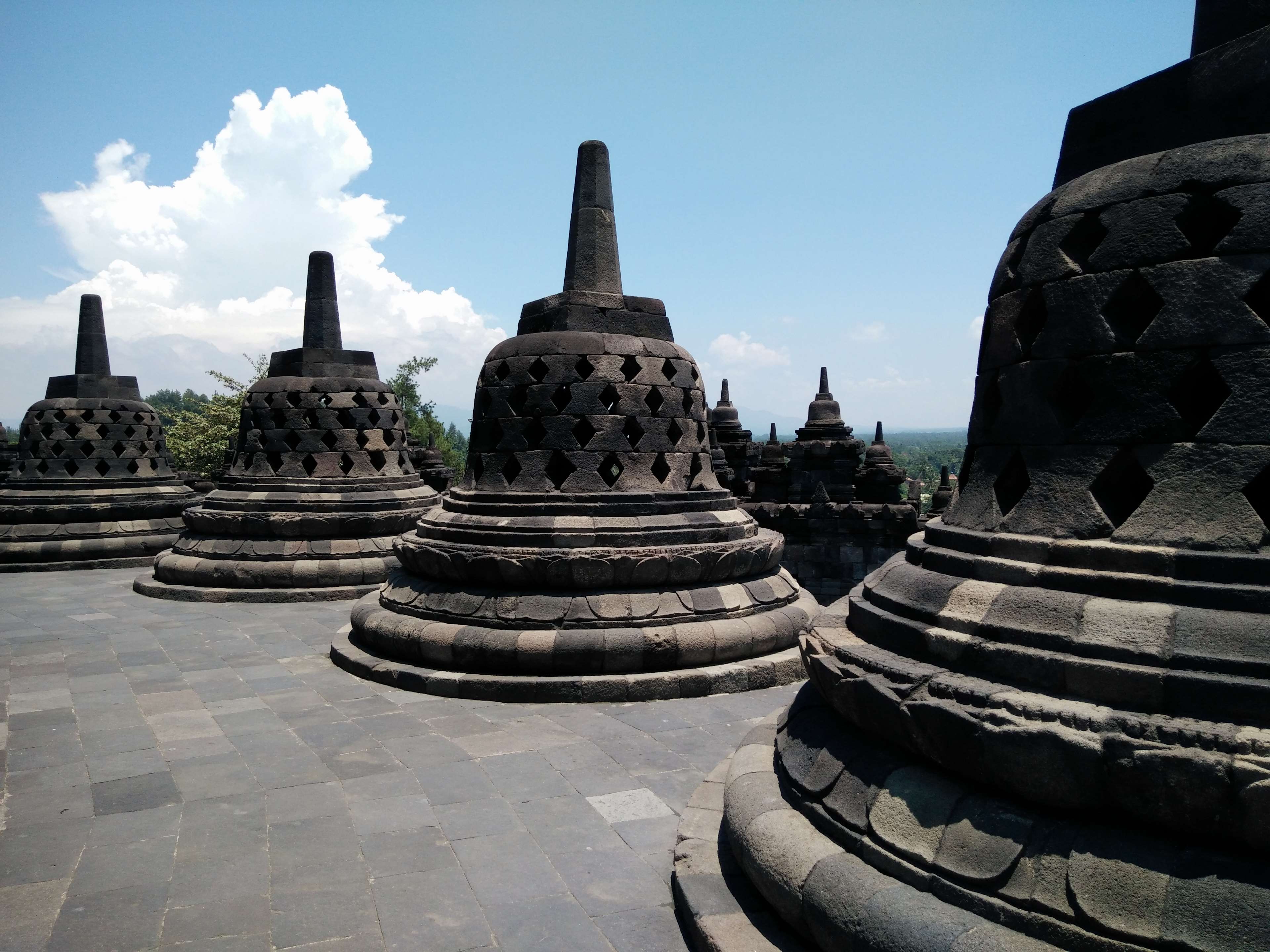 borobudur temple HD Wallpaper