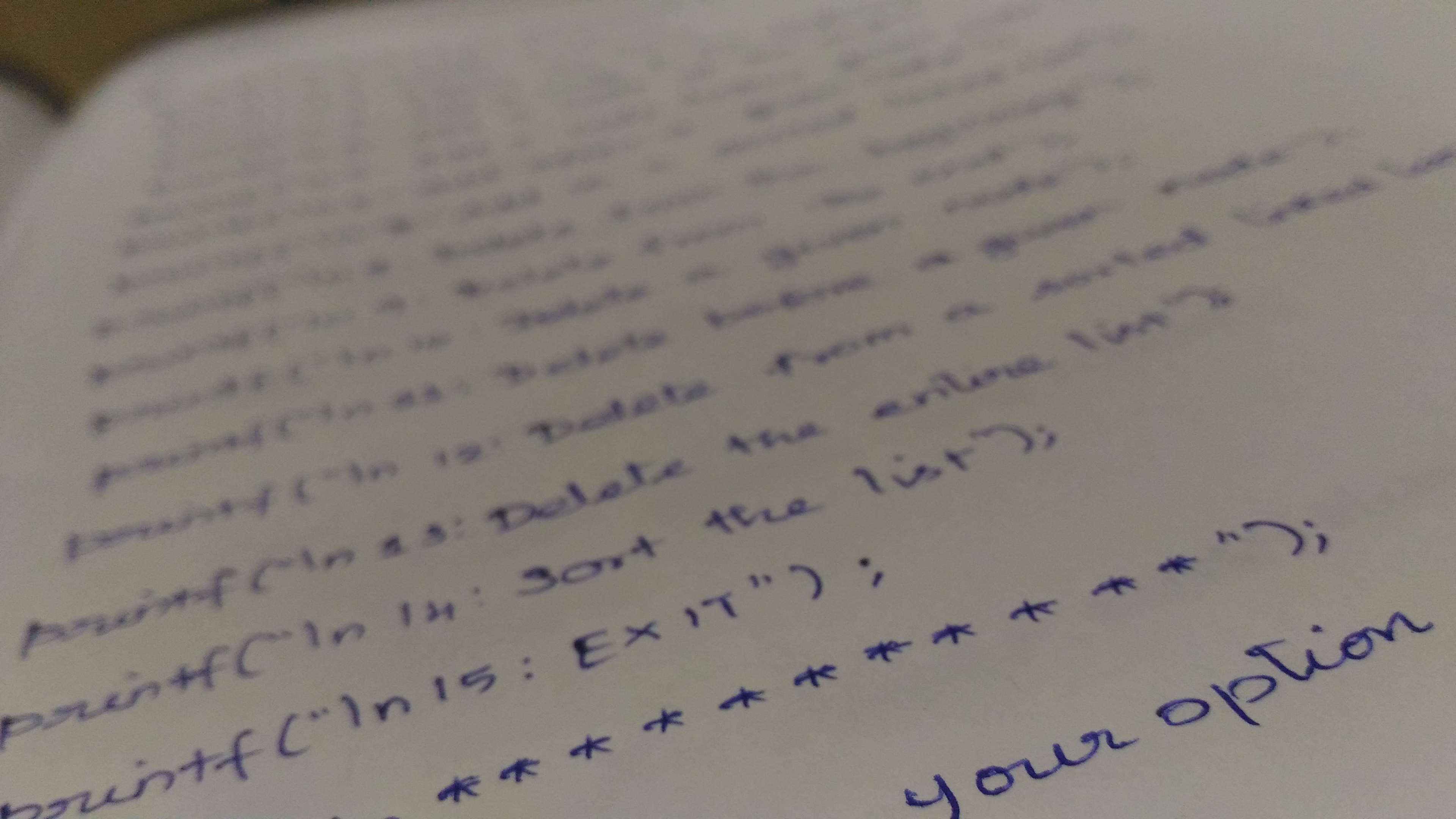 Handwritten code on paper HD Wallpaper
