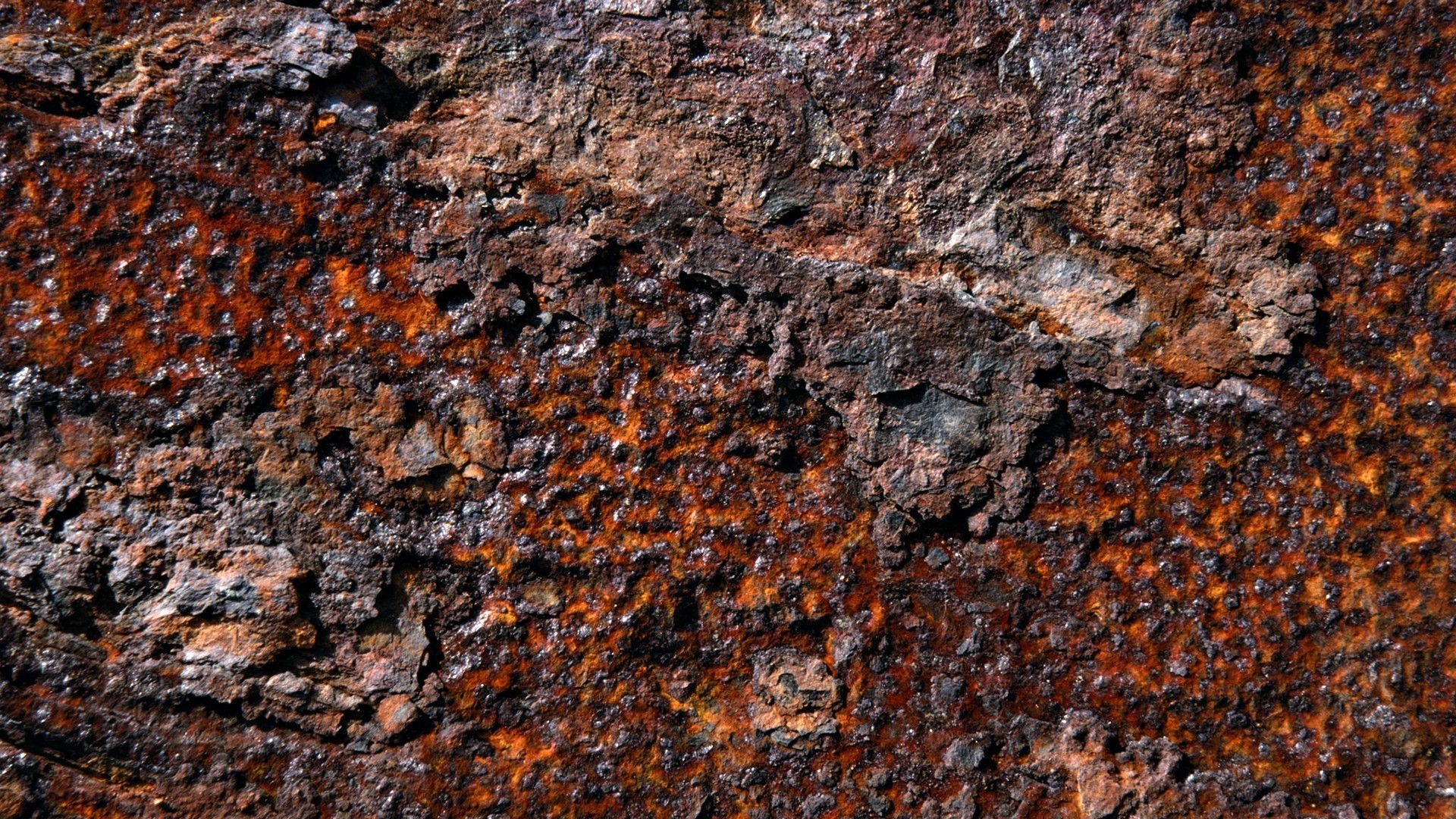 Close-up of rusted metal surface HD Wallpaper