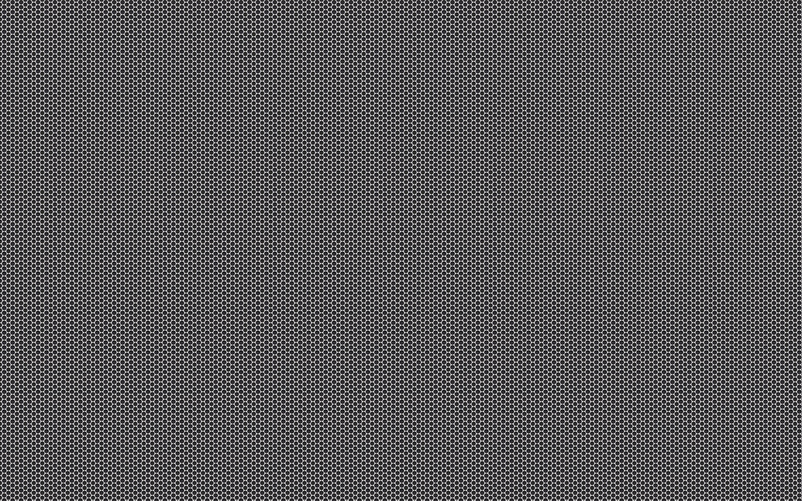 Black hexagonal grid texture HD Wallpaper