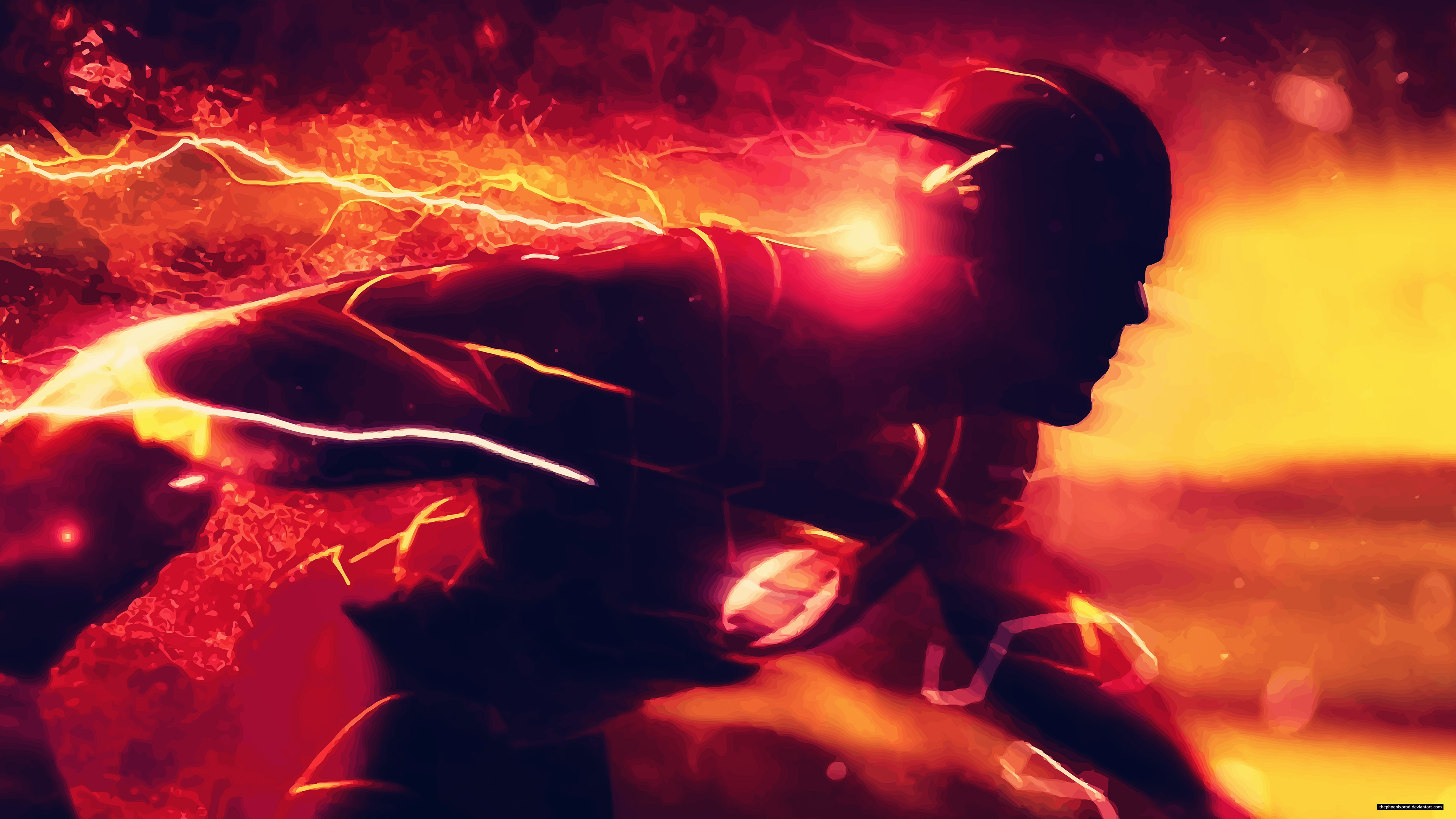 The Flash from DC Comics 4K HD Wallpaper