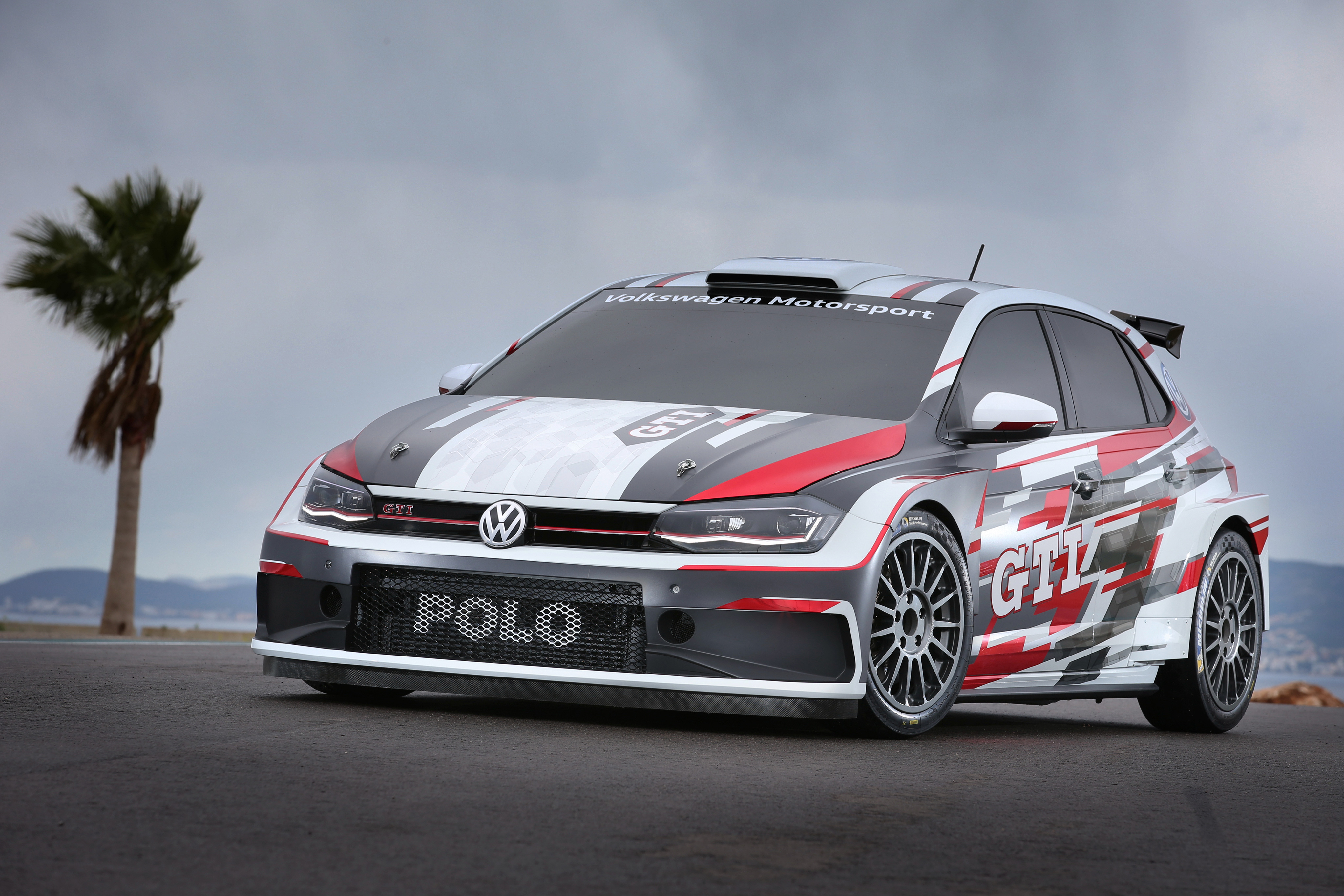 Volkswagen Polo GTI rally car HD Wallpaper