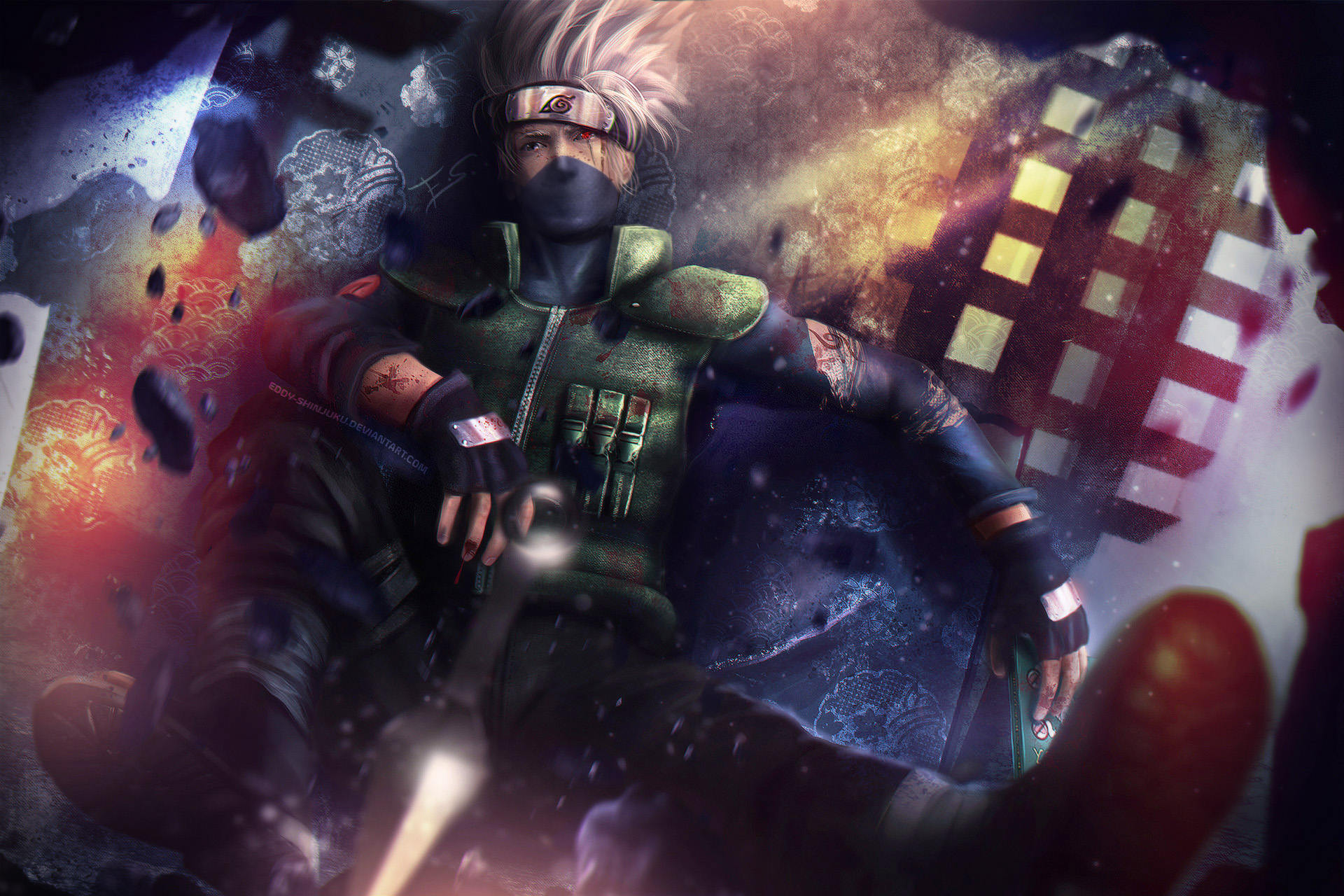 Kakashi Hatake from Naruto HD Wallpaper