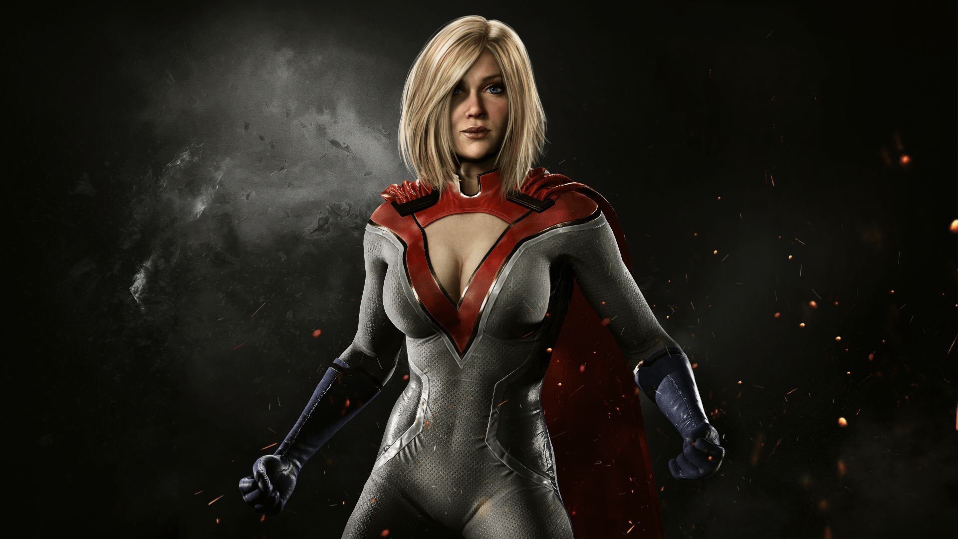 Power Girl from Injustice 2 HD Wallpaper