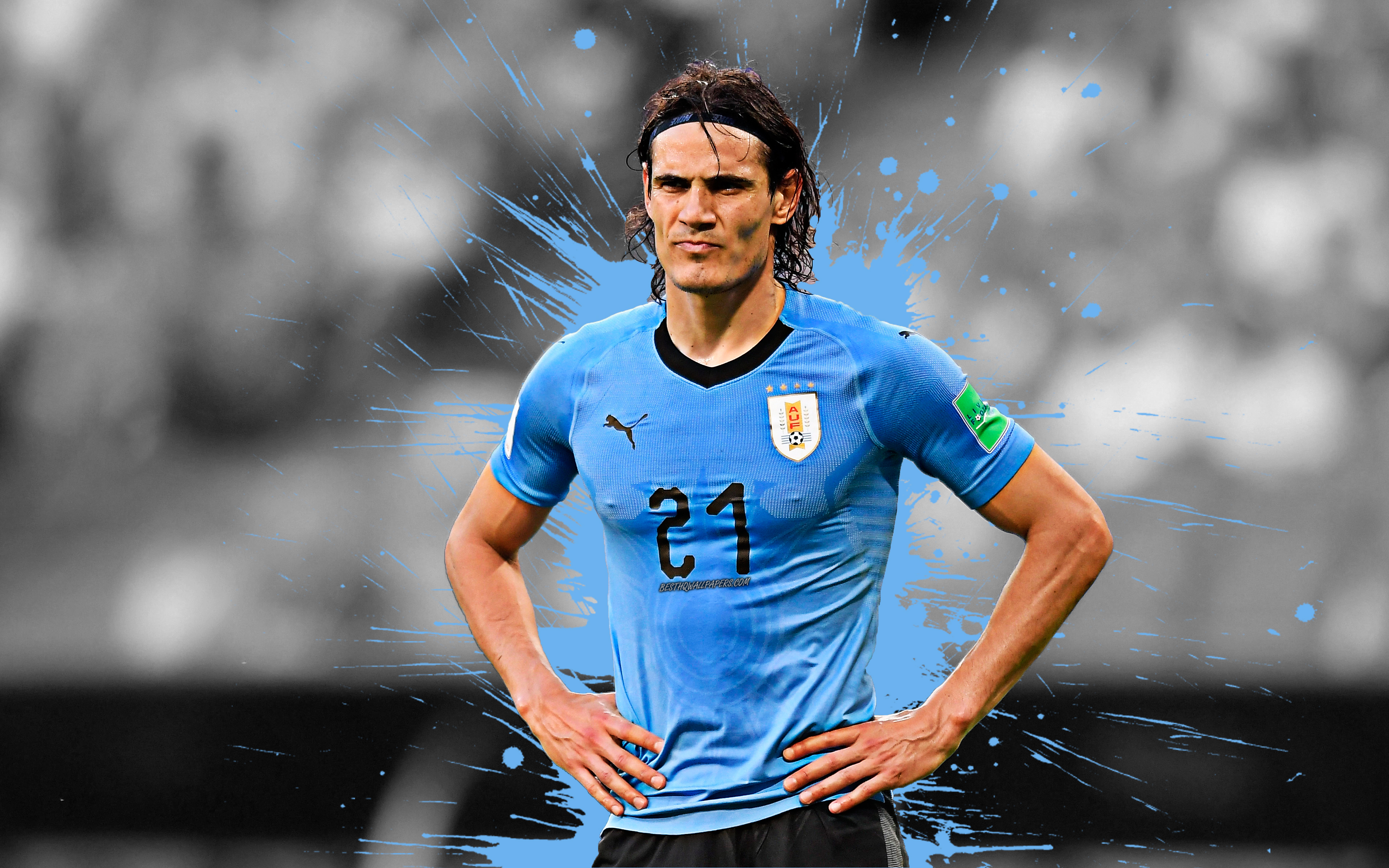 Edinson Cavani, Uruguayan footballer HD Wallpaper