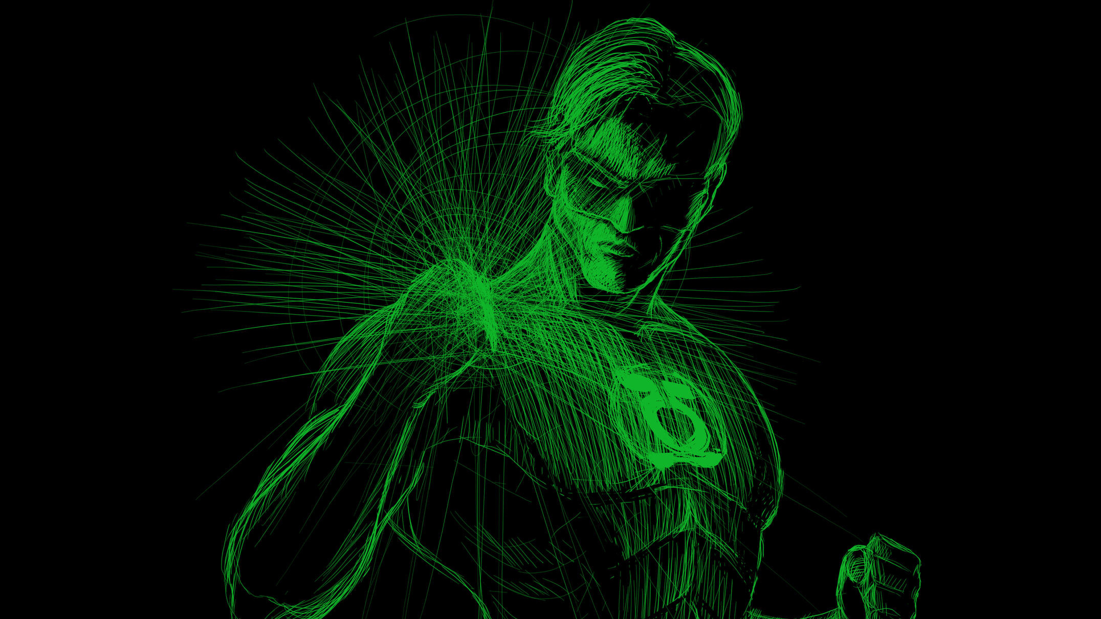 Green Lantern from DC Comics HD Wallpaper