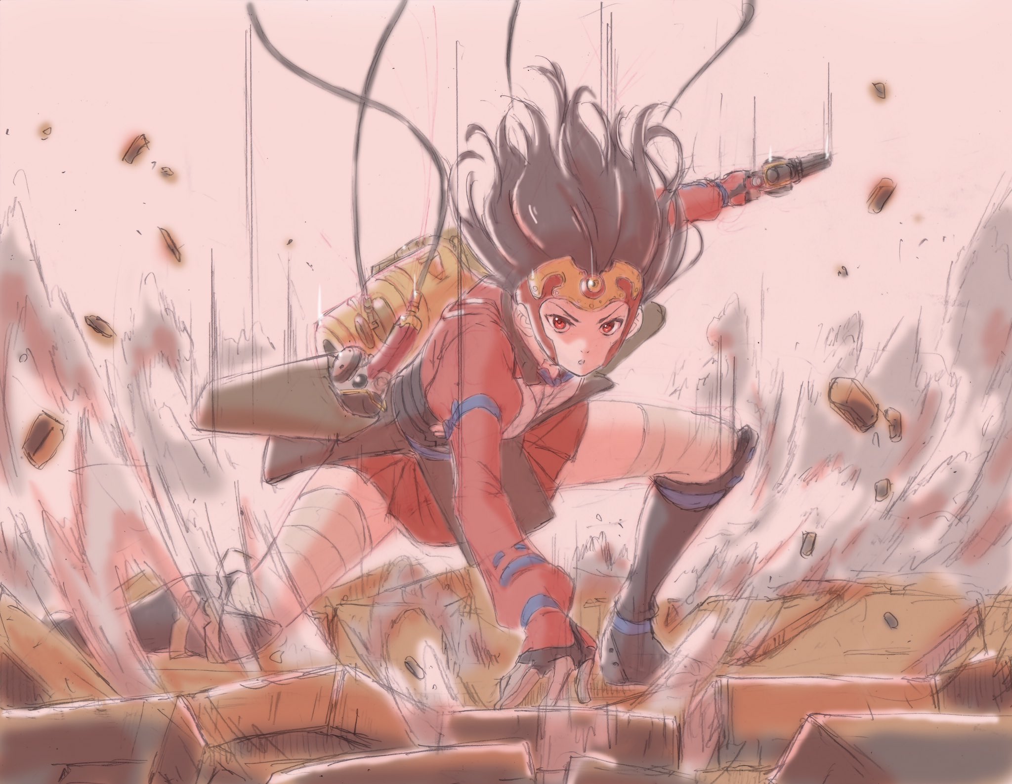 Mumei from Kabaneri of the Iron Fortress HD Wallpaper