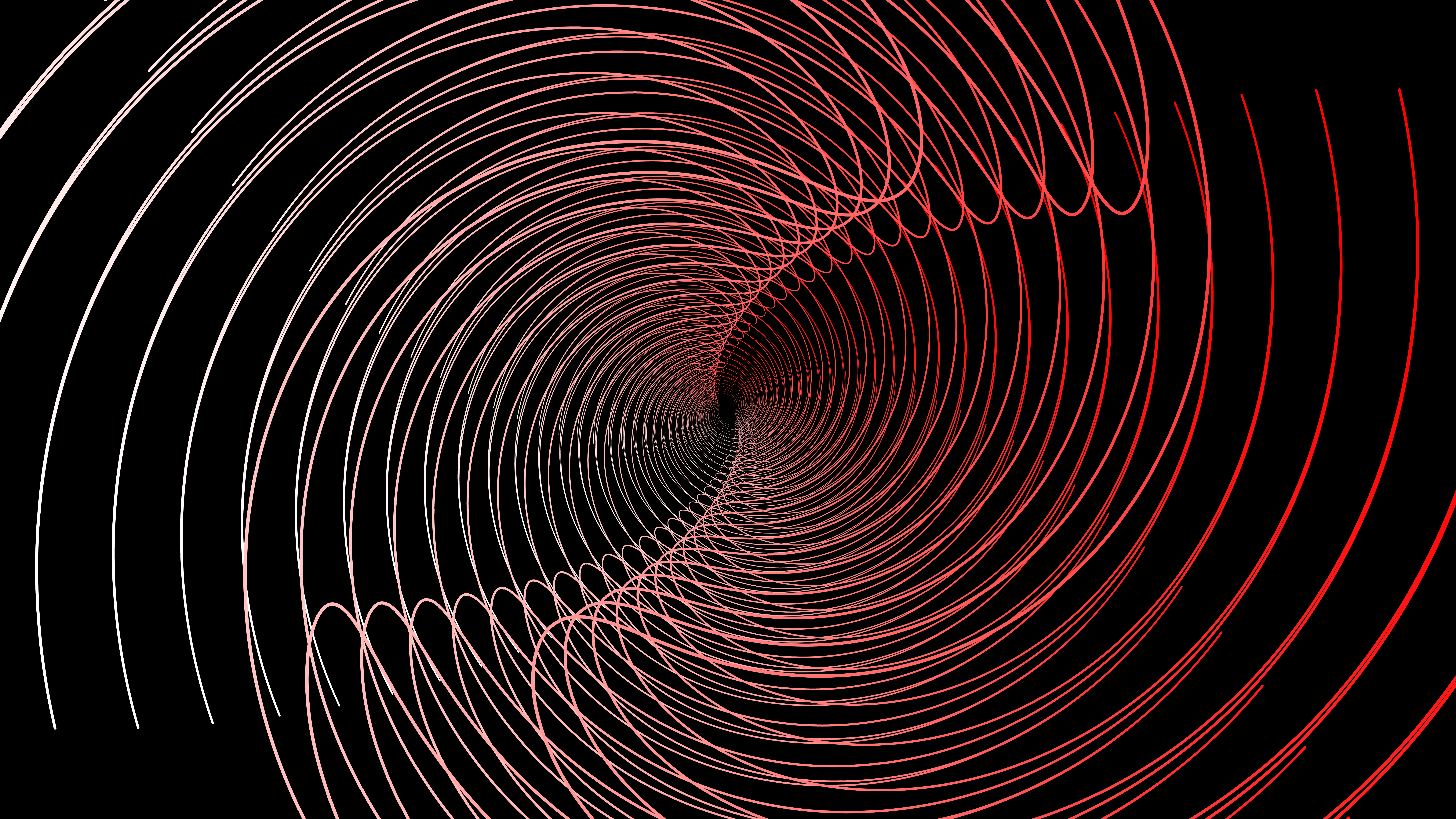 Abstract spiral lines with gradient effect HD Wallpaper