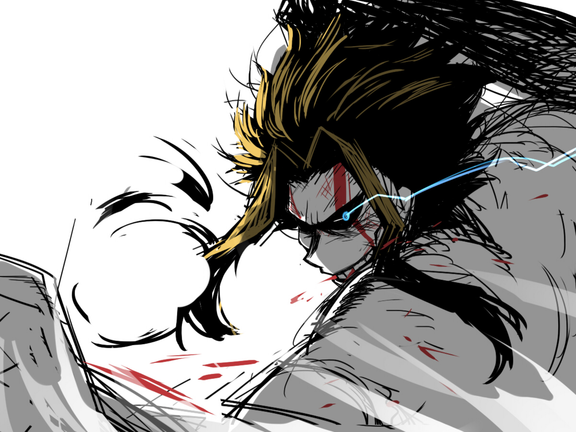All Might from My Hero Academia HD Wallpaper