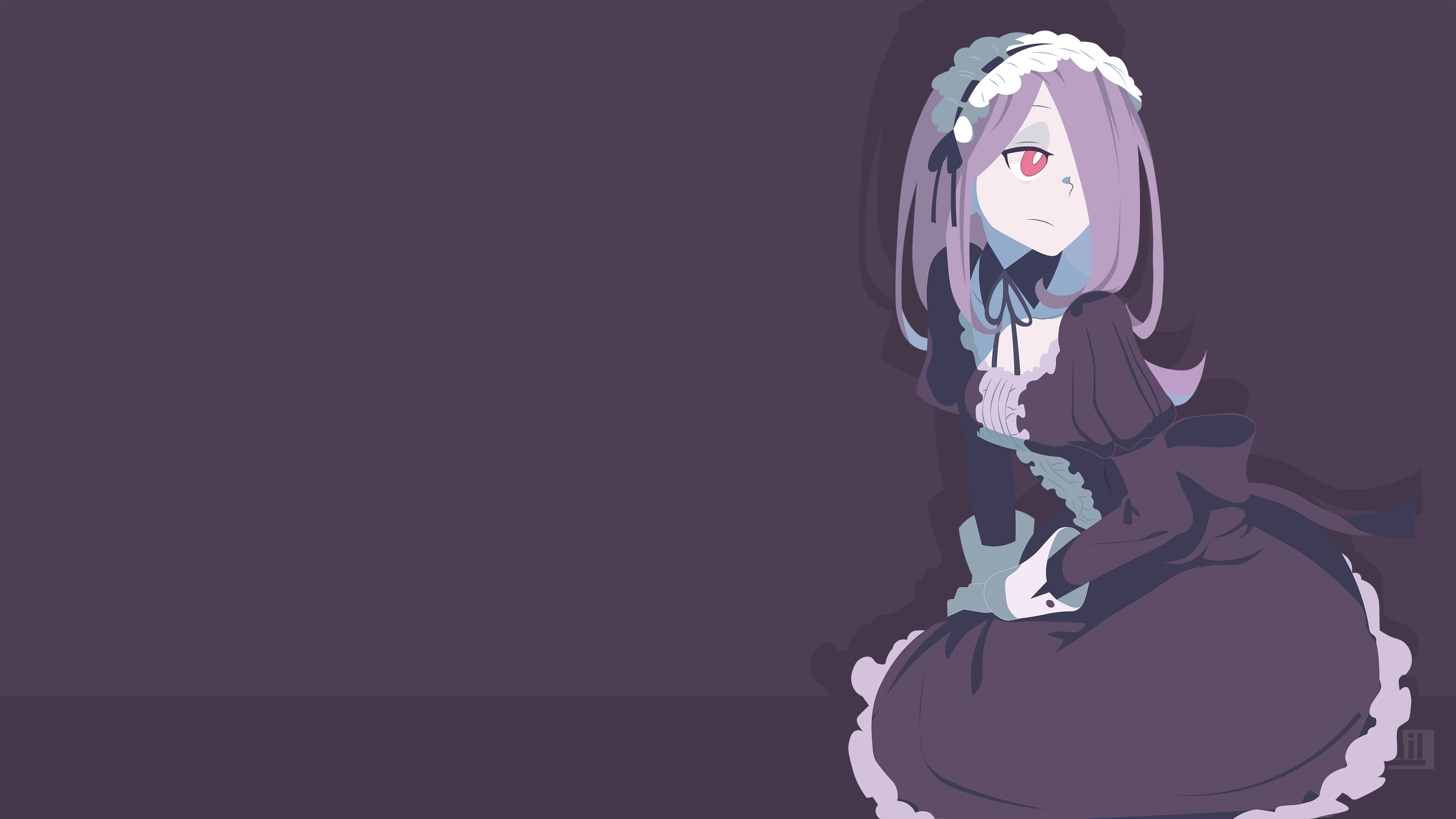Sucy Manbavaran from Little Witch Academia Minimalist Art HD Wallpaper