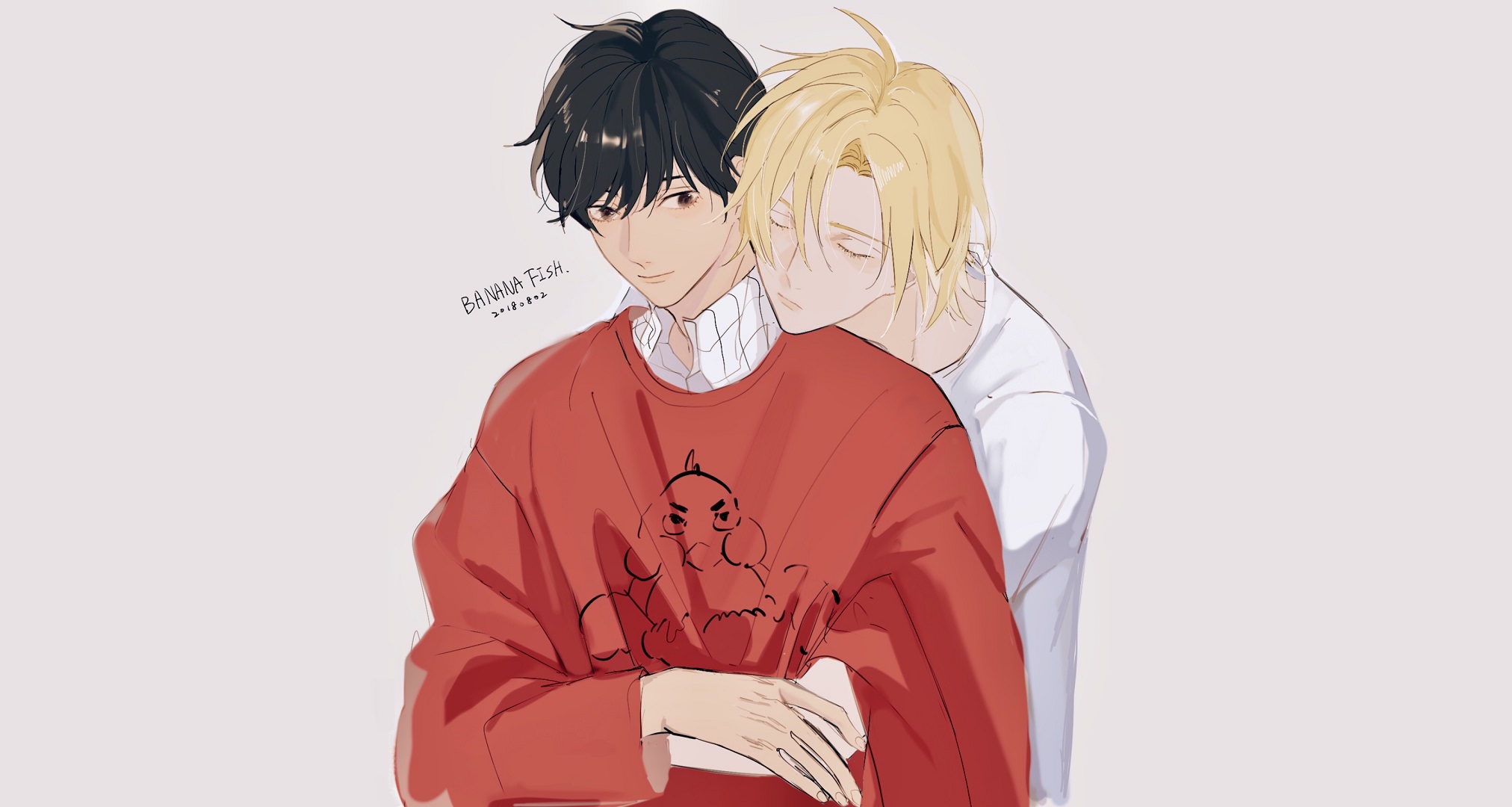 Ash Lynx and Eiji Okumura from Banana Fish HD Wallpaper