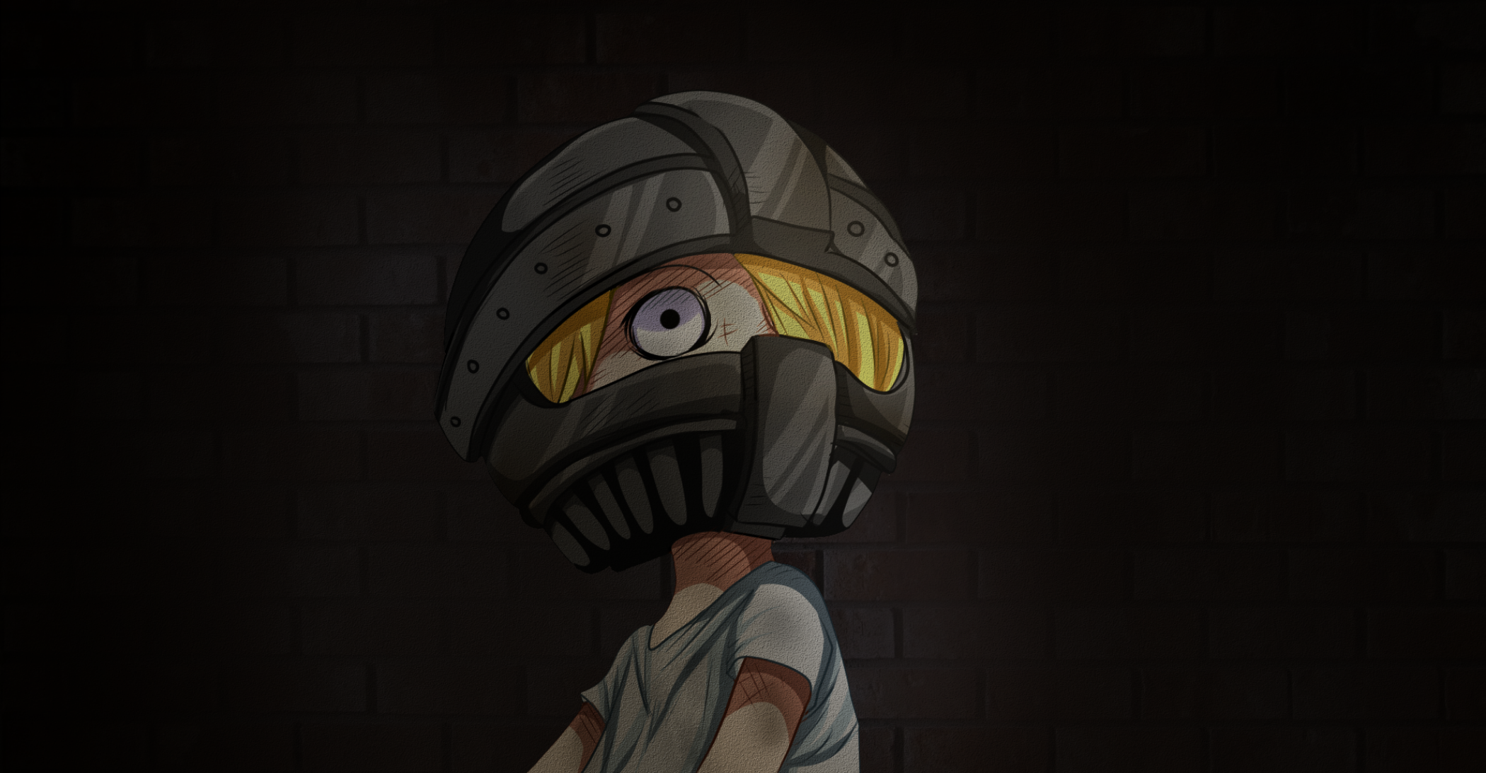 Person wearing a helmet with goggles HD Wallpaper