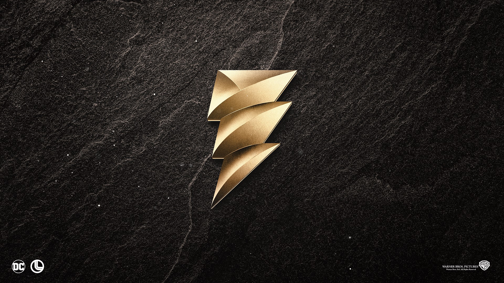 Shazam! Fury of the Gods logo HD Wallpaper