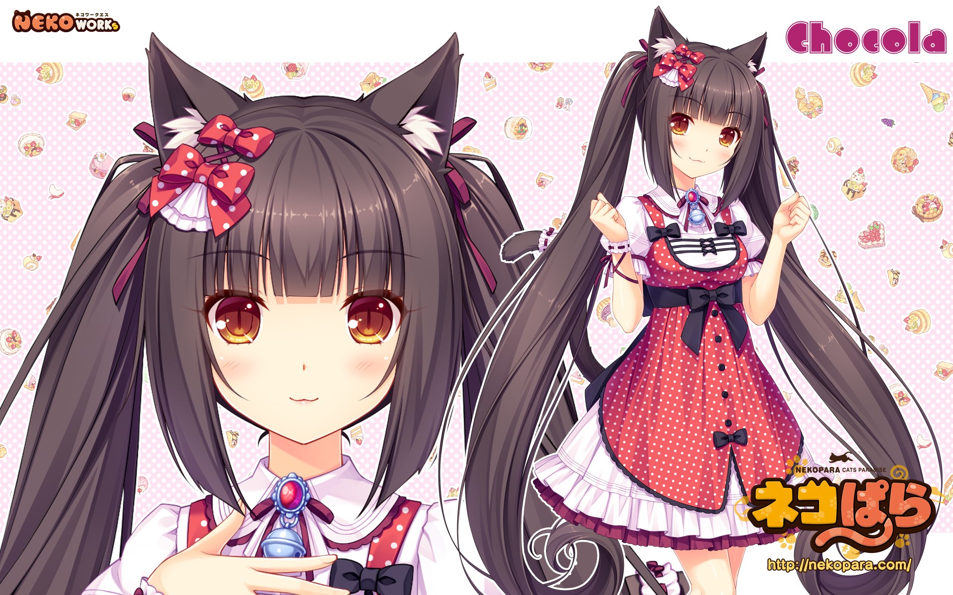 Chocola from Nekopara HD Wallpaper