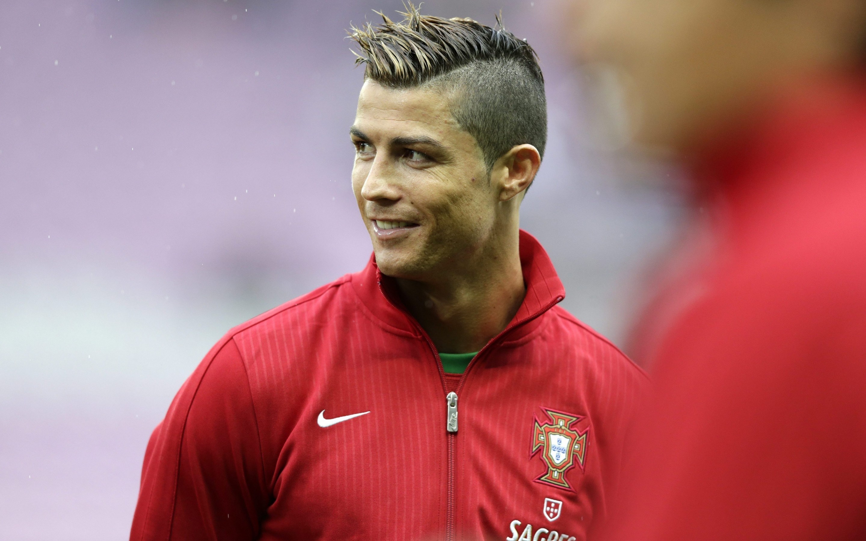 Cristiano Ronaldo in Portugal Jersey HD Wallpaper