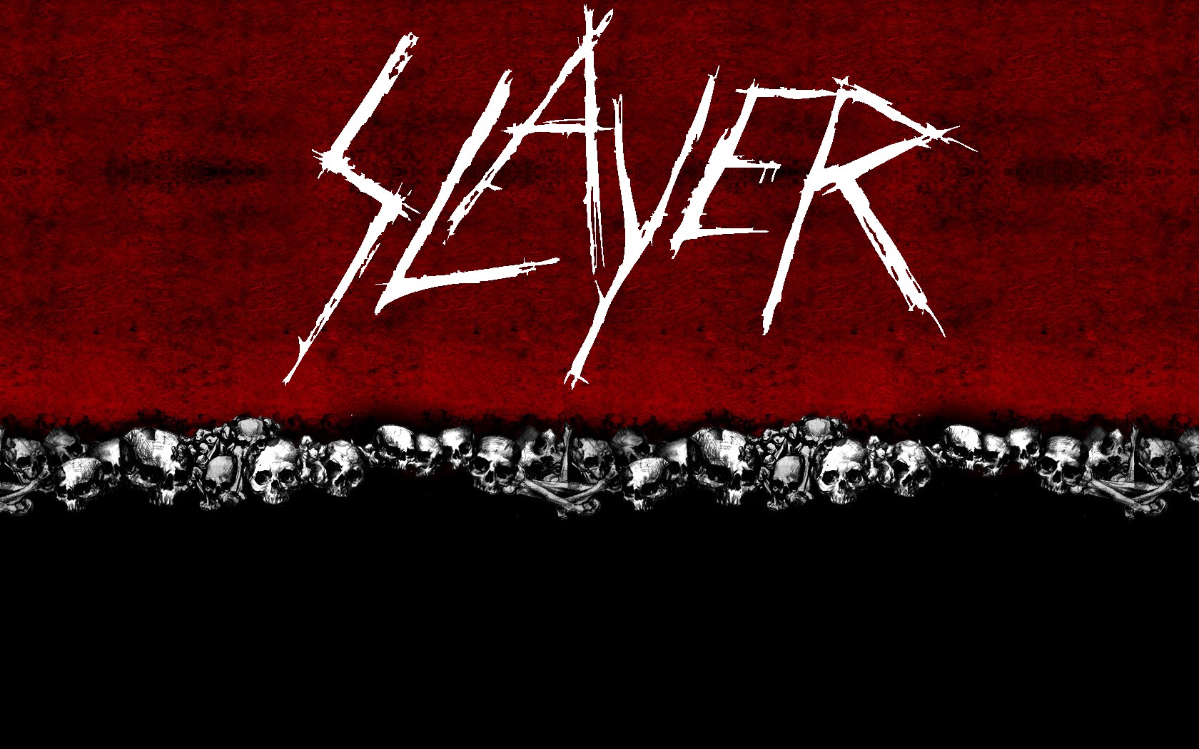 Slayer logo with skulls HD Wallpaper
