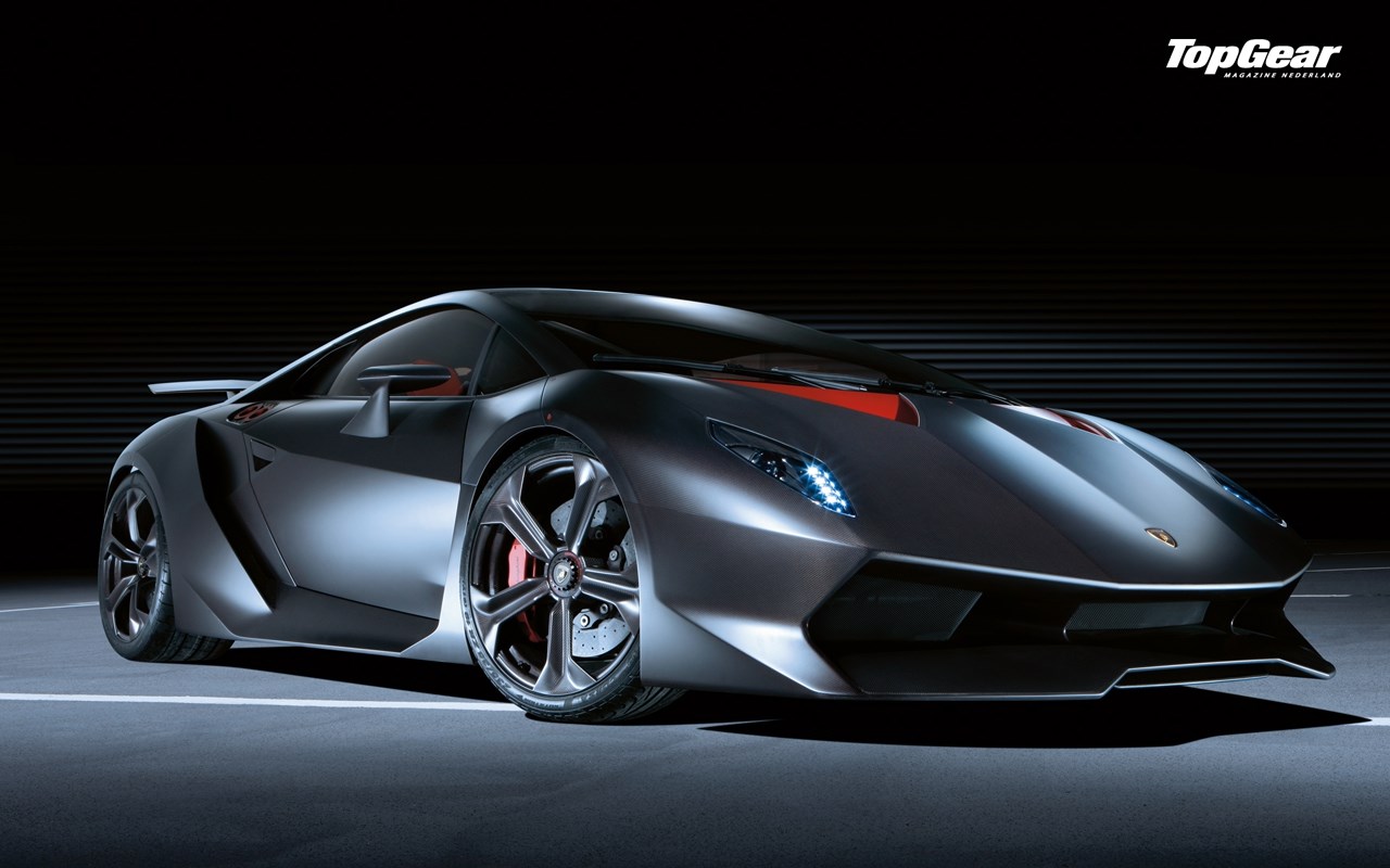 Lamborghini Sesto Elemento concept car HD Wallpaper