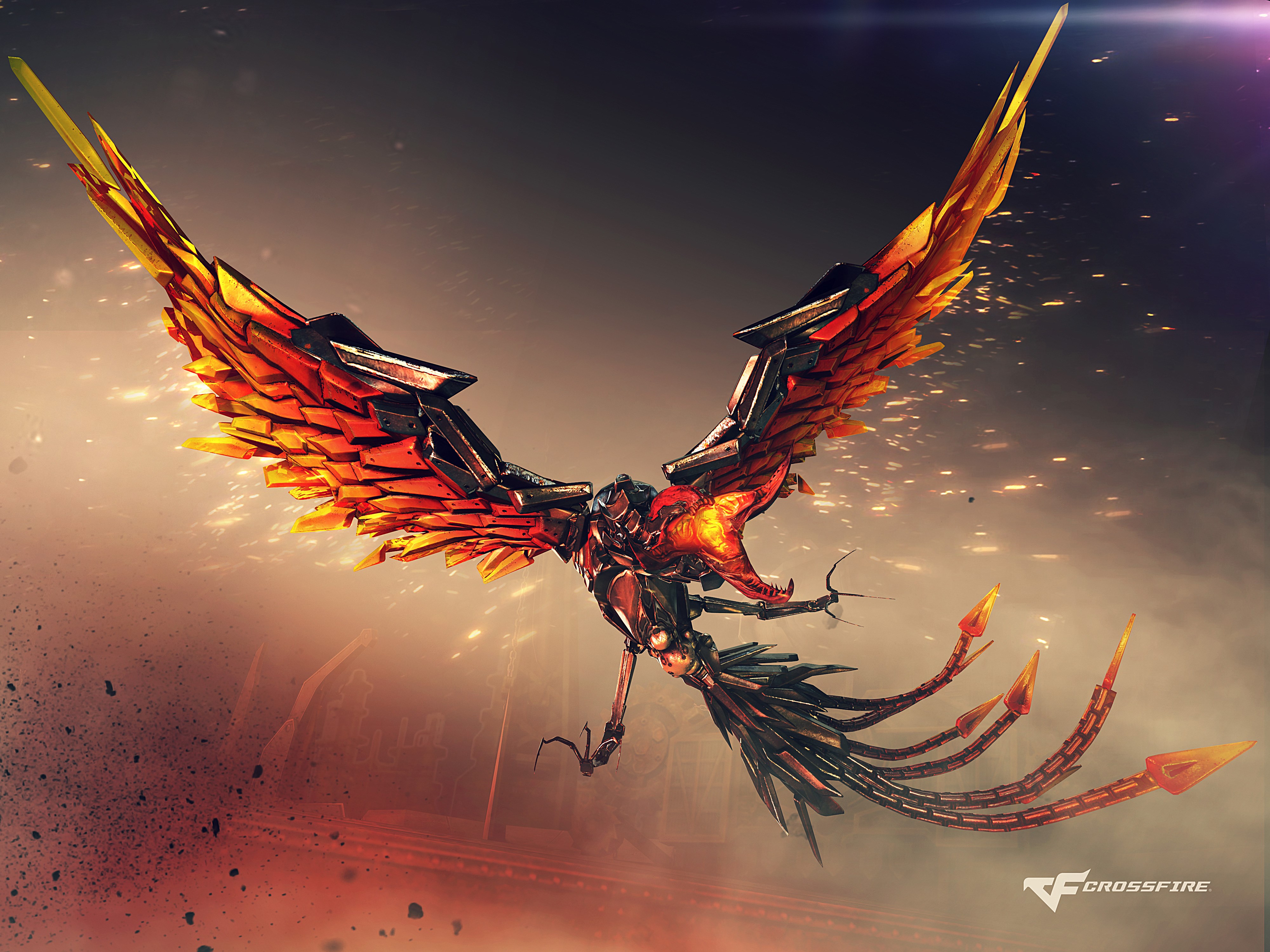 Mechanical Phoenix from Crossfire HD Wallpaper