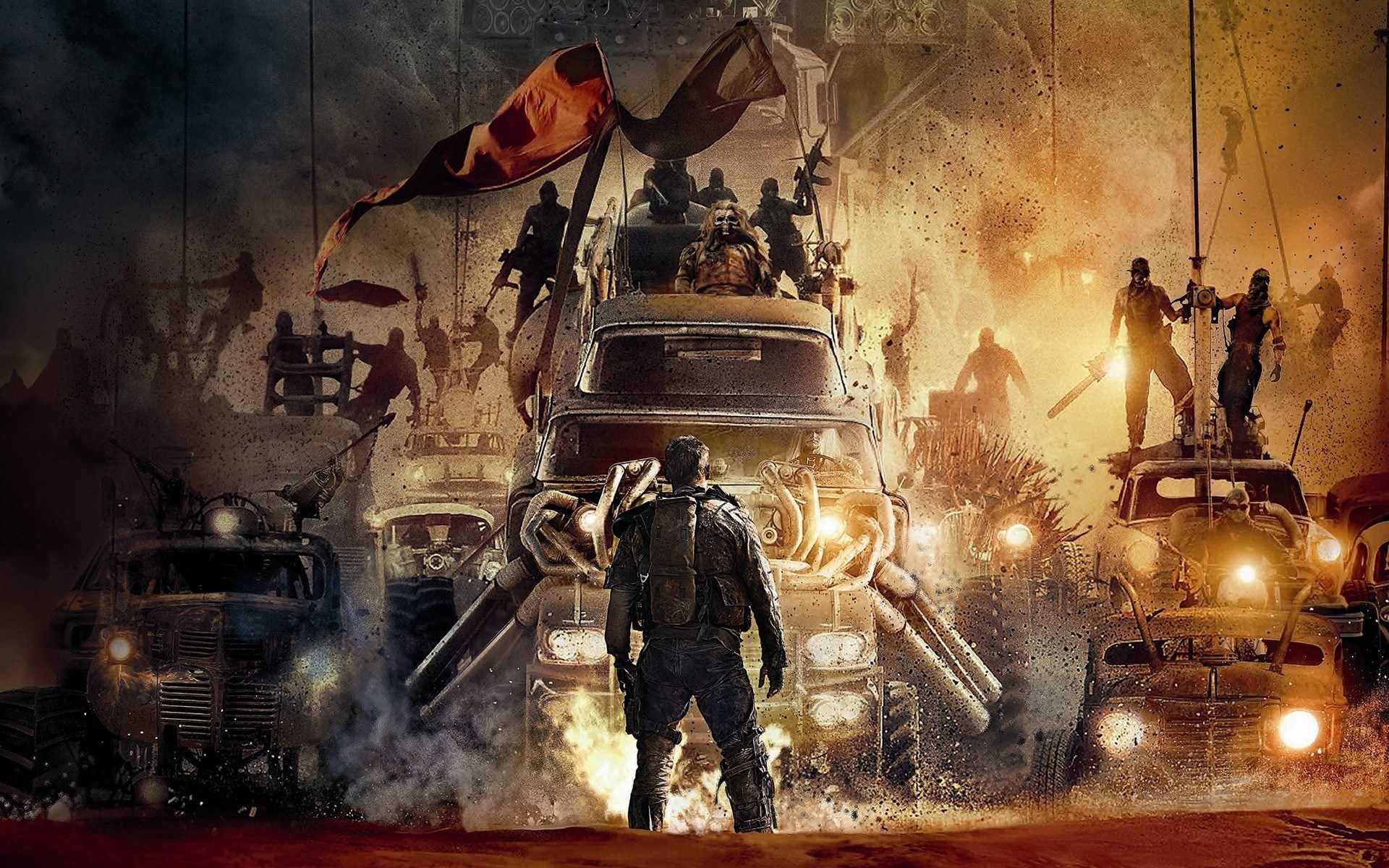 Mad Max: Fury Road War Rig Convoy HD Wallpaper