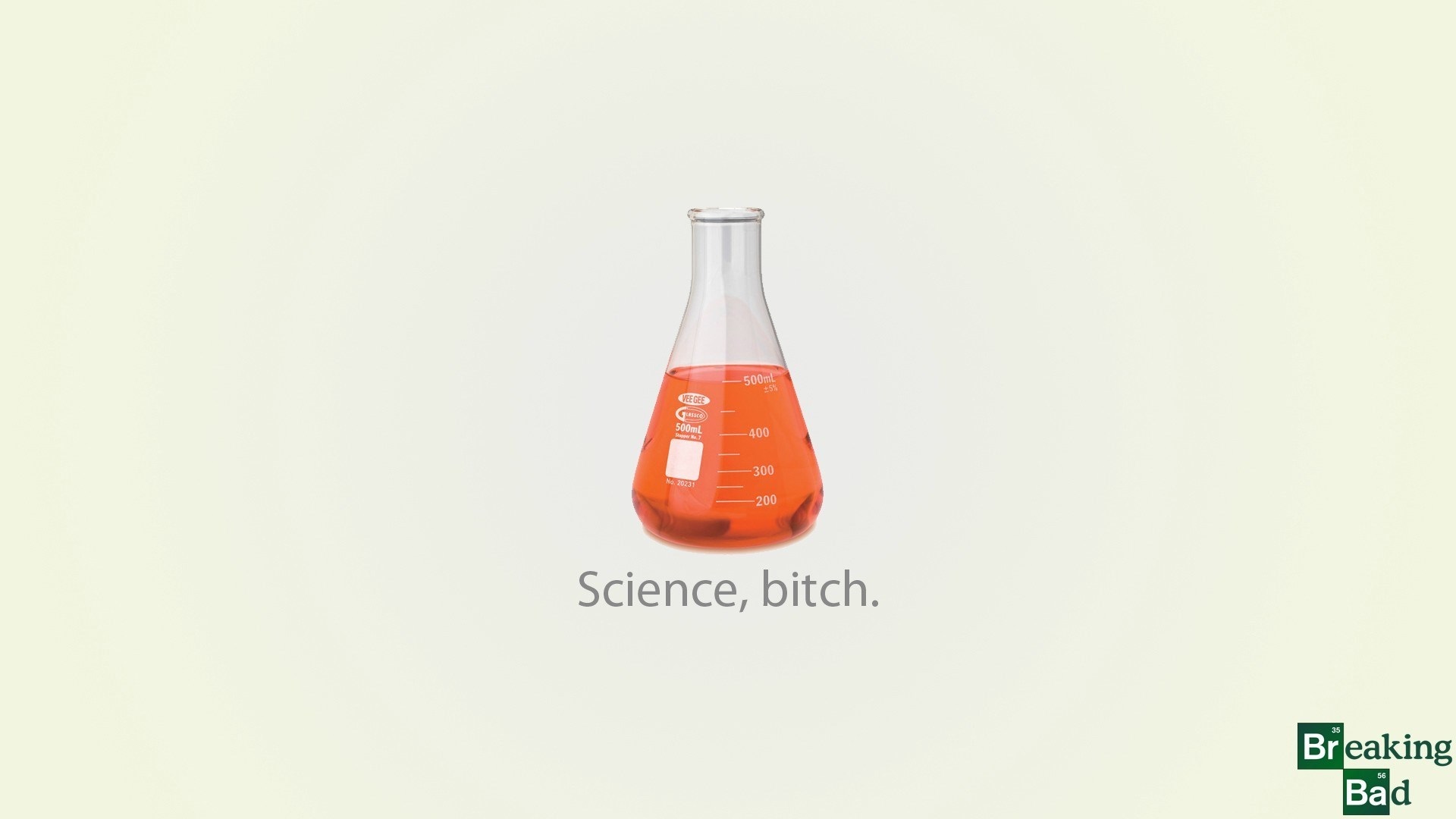 Breaking Bad Science Flask HD Wallpaper