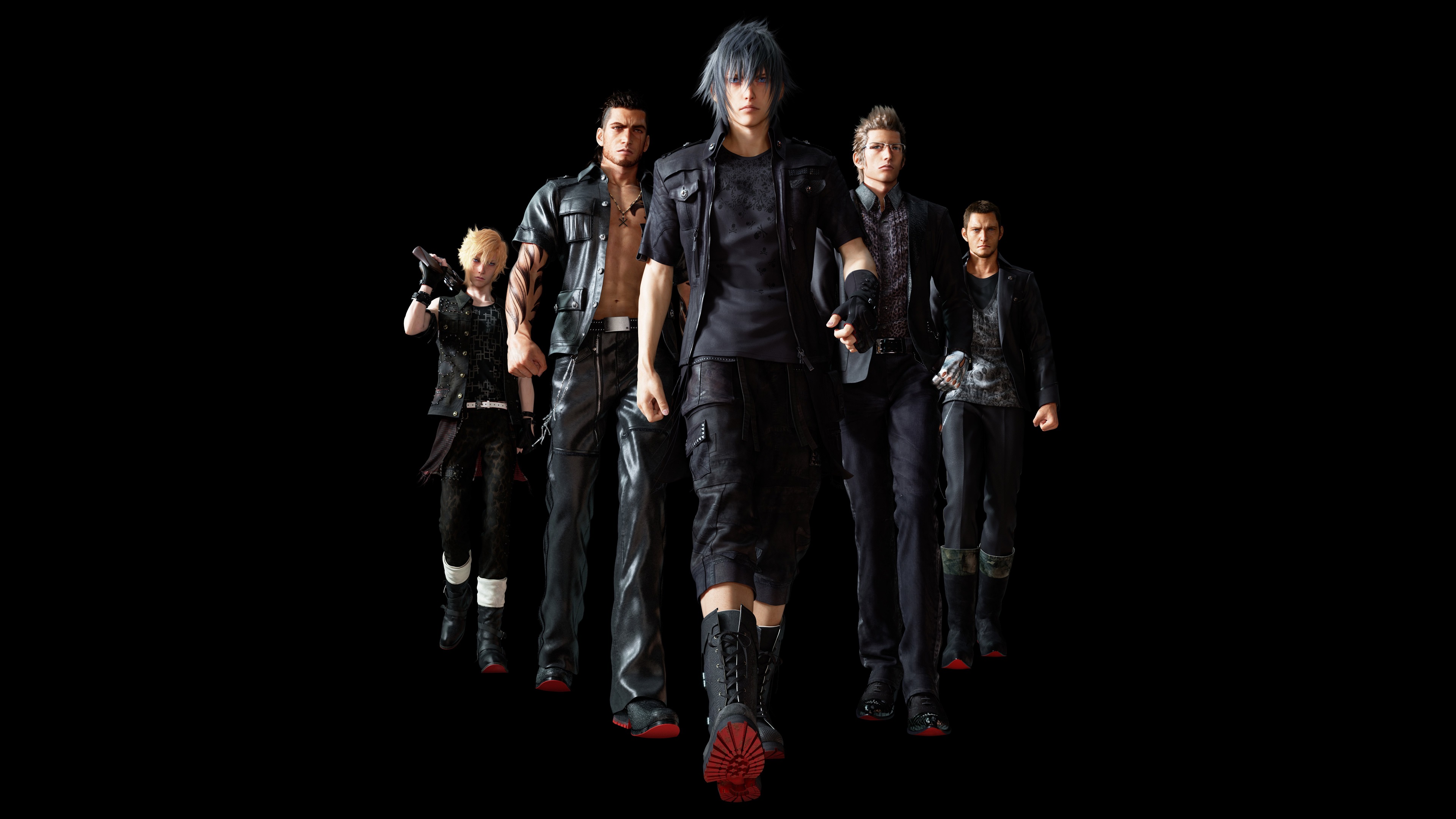 Final Fantasy XV characters in 4K HD Wallpaper