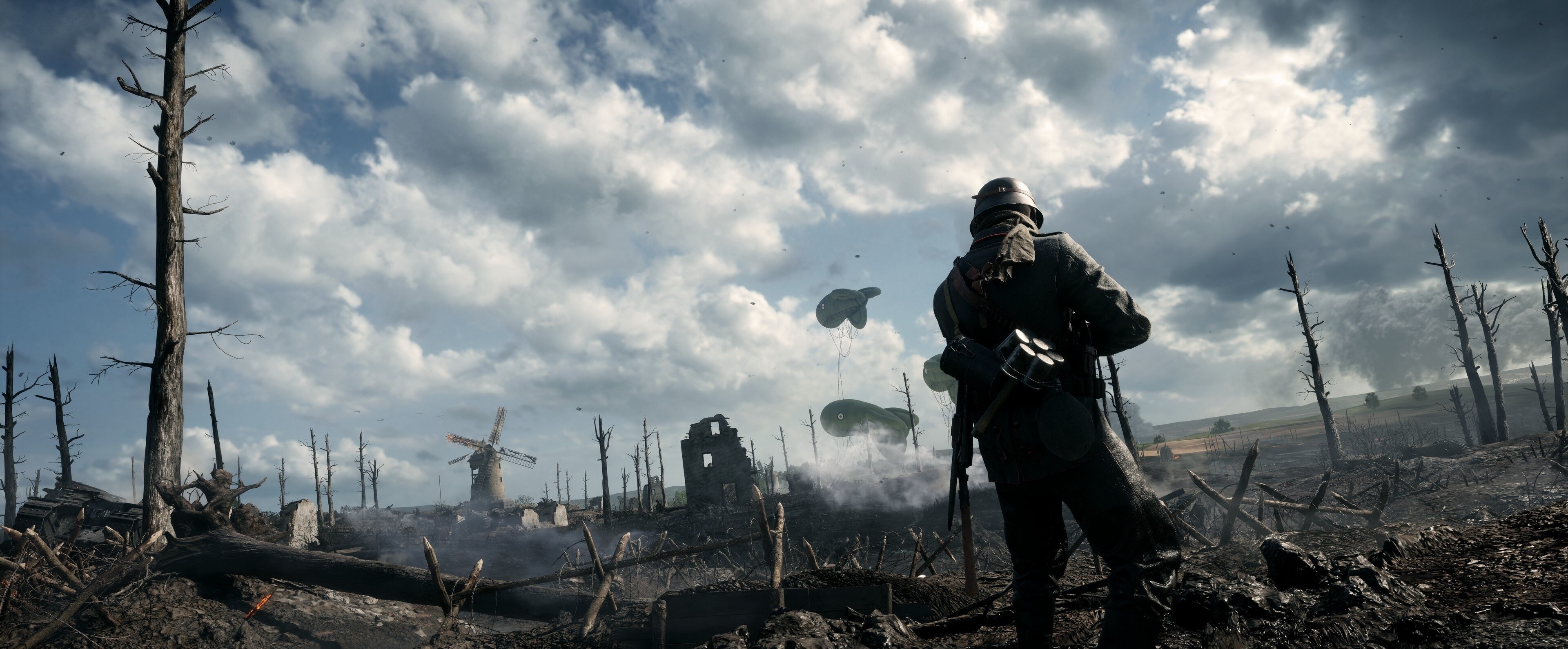 Soldier in Battlefield 1 4K HD Wallpaper