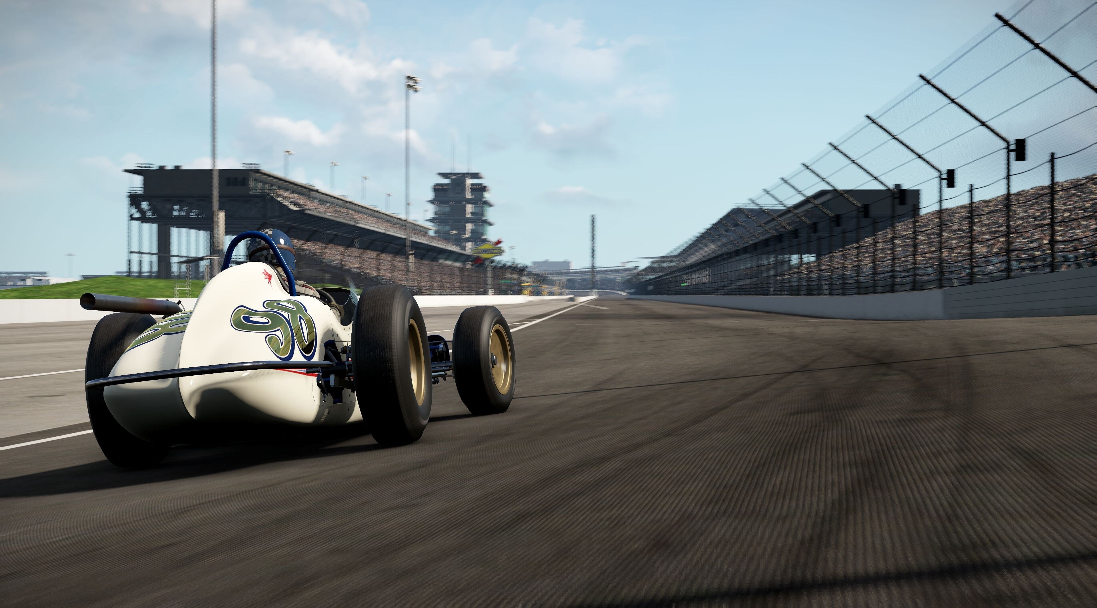 Formula 1 car on a racetrack in Project CARS 2 HD Wallpaper