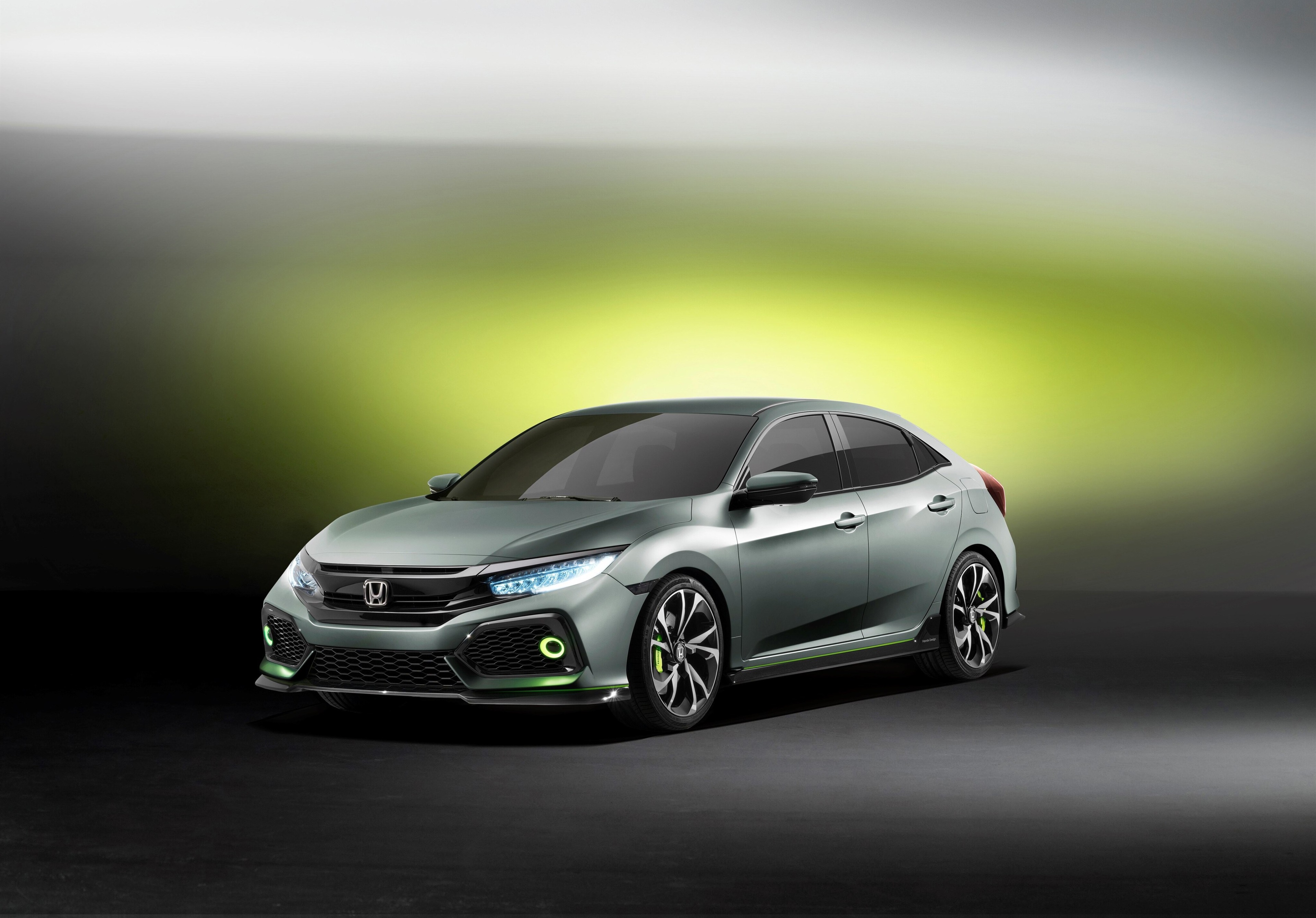 Honda Civic Hatchback Prototype 4K HD Wallpaper