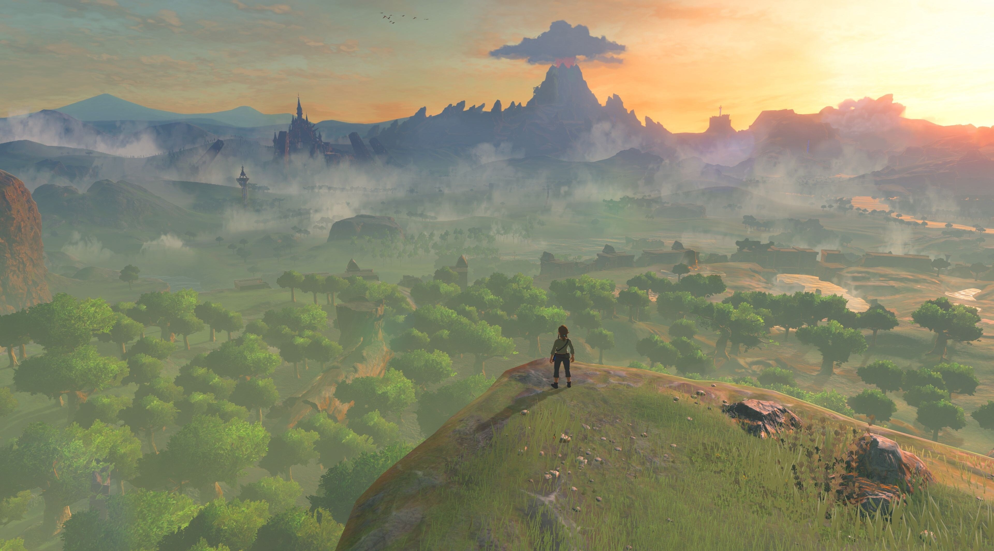 Link from The Legend of Zelda: Breath of the Wild 4K HD Wallpaper