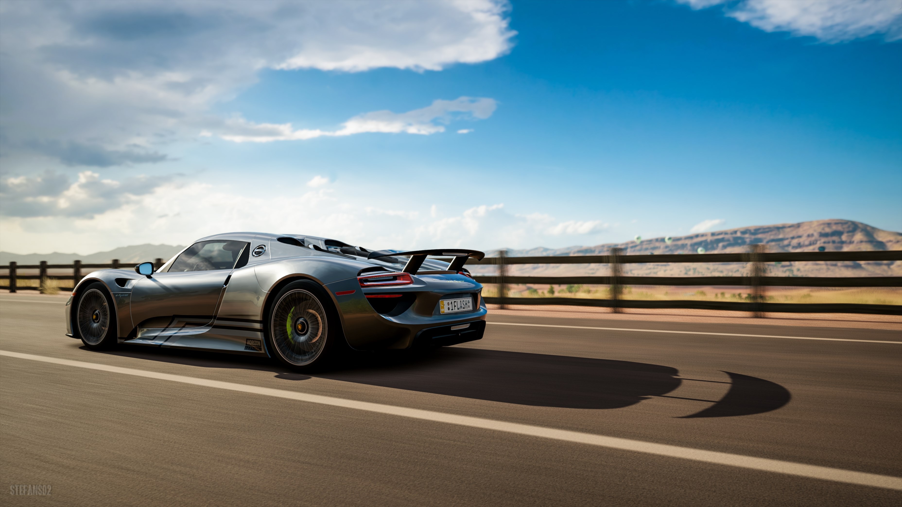 Porsche 918 Spyder in Forza Horizon 3 4K HD Wallpaper