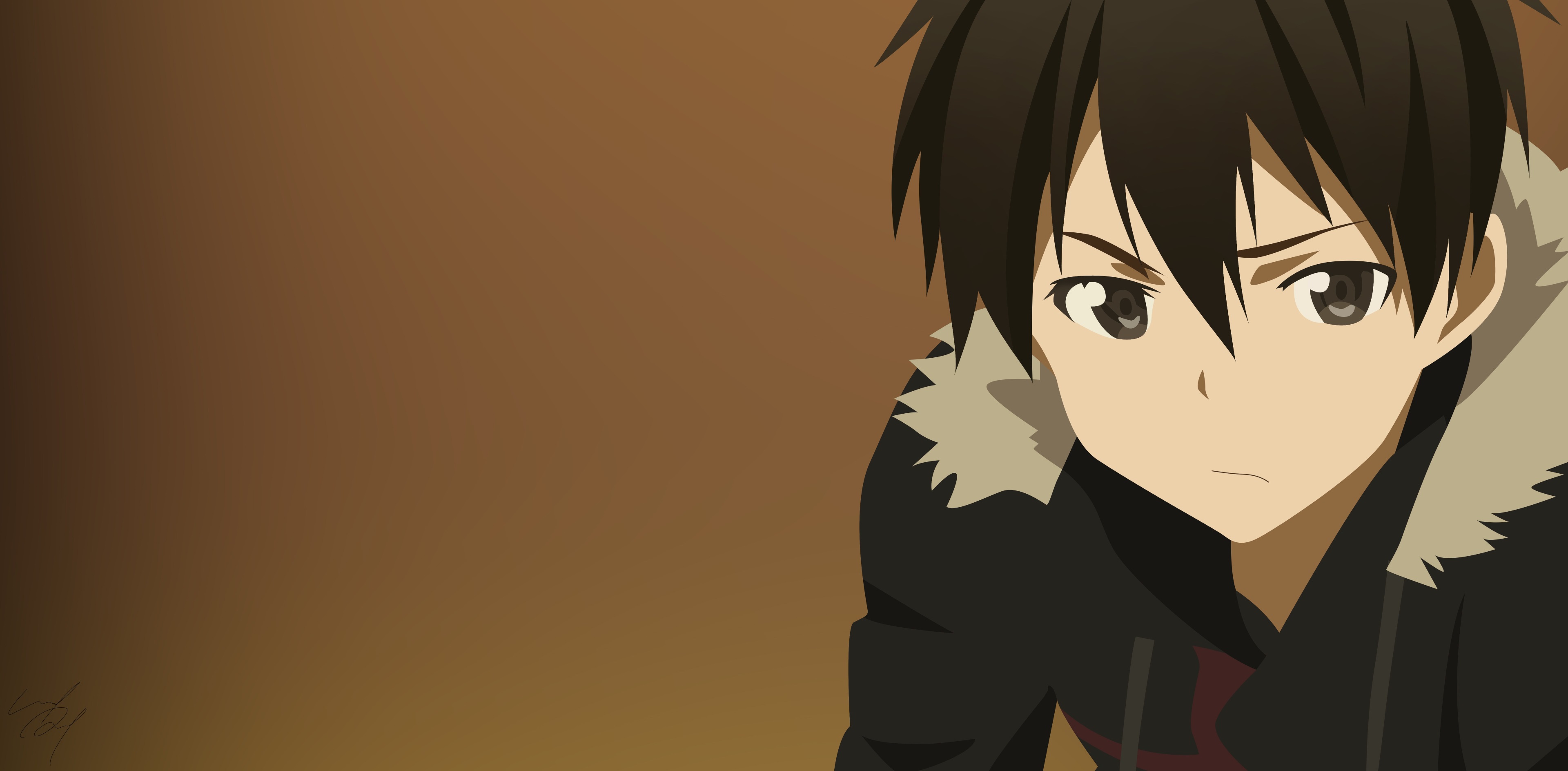 Kirito from Sword Art Online 4K HD Wallpaper