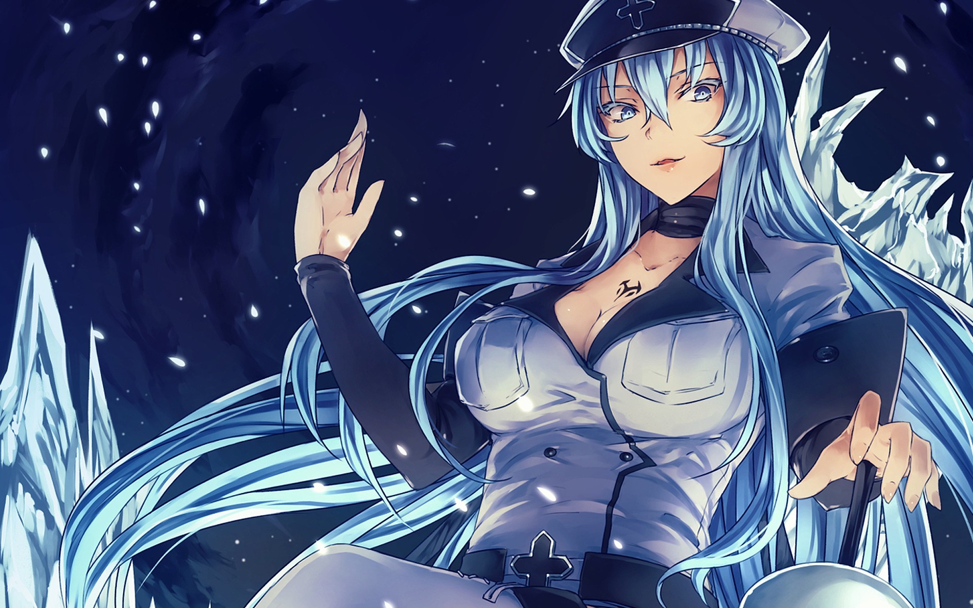 Esdeath from Akame ga Kill HD Wallpaper