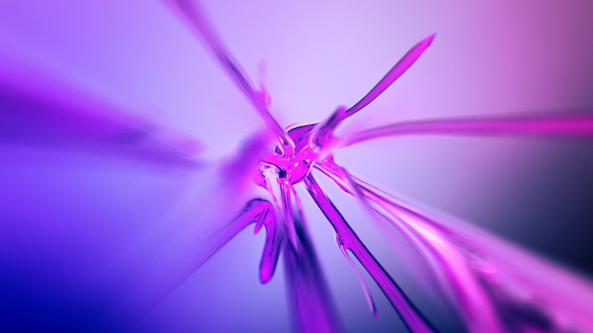Abstract purple liquid art HD Wallpaper