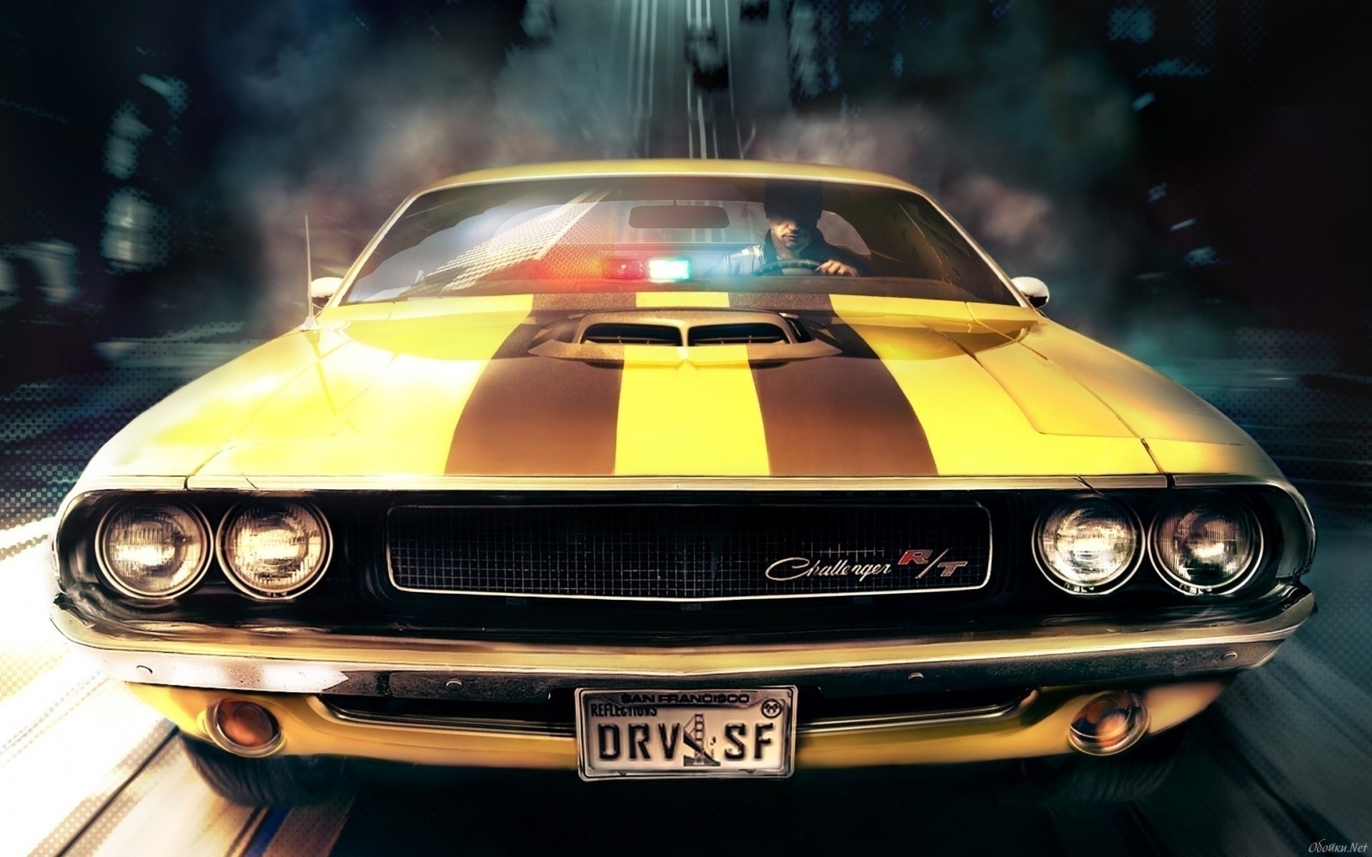 Dodge Challenger R/T from Driver: San Francisco HD Wallpaper