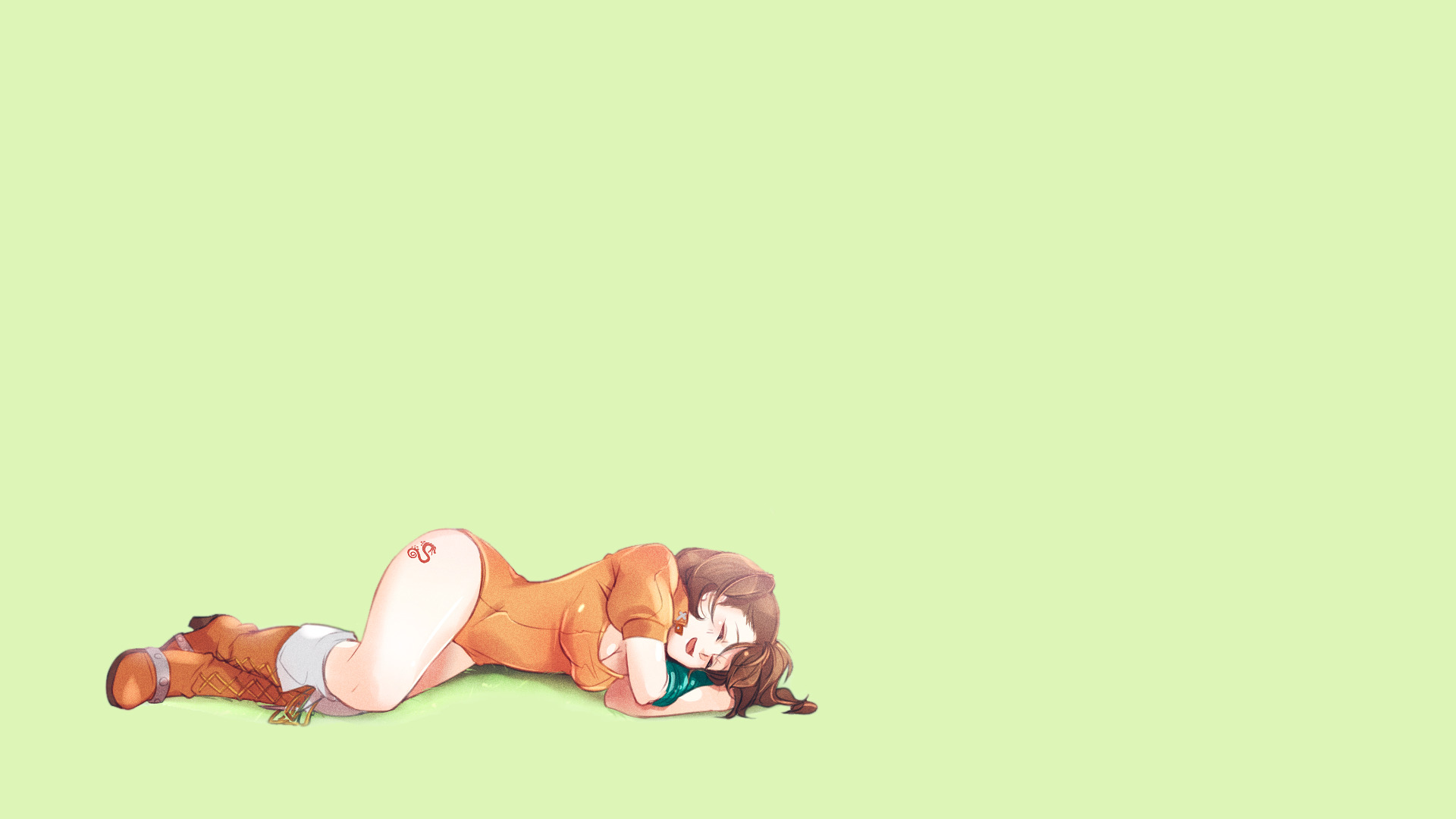 Diane from The Seven Deadly Sins sleeping HD Wallpaper