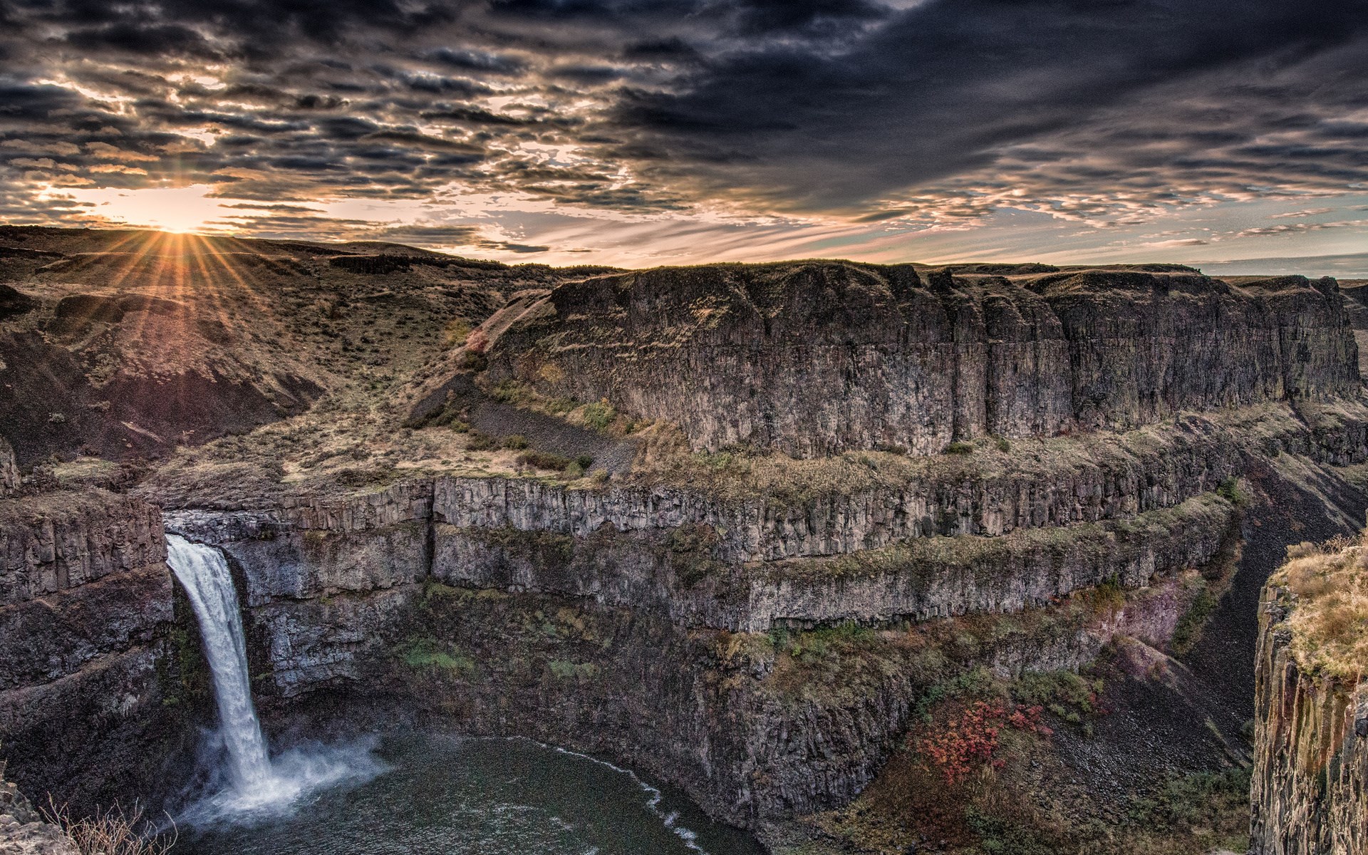 Palouse Falls State Park, Washington HD Wallpaper
