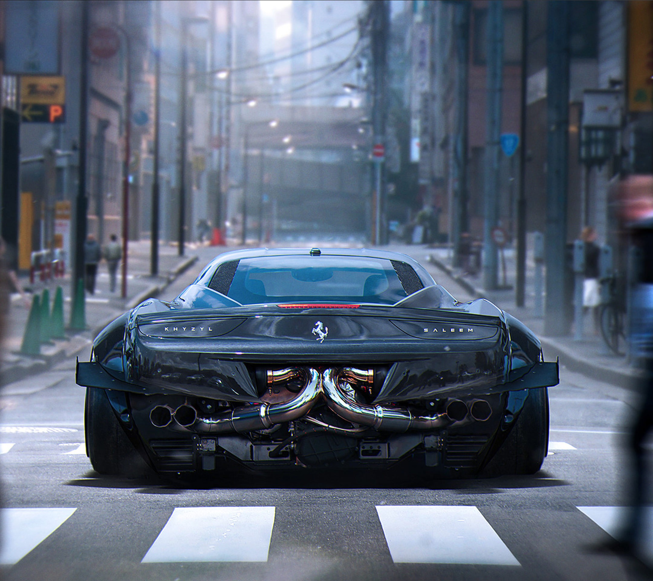 Khyzyl Saleem Ferrari 458 HD Wallpaper